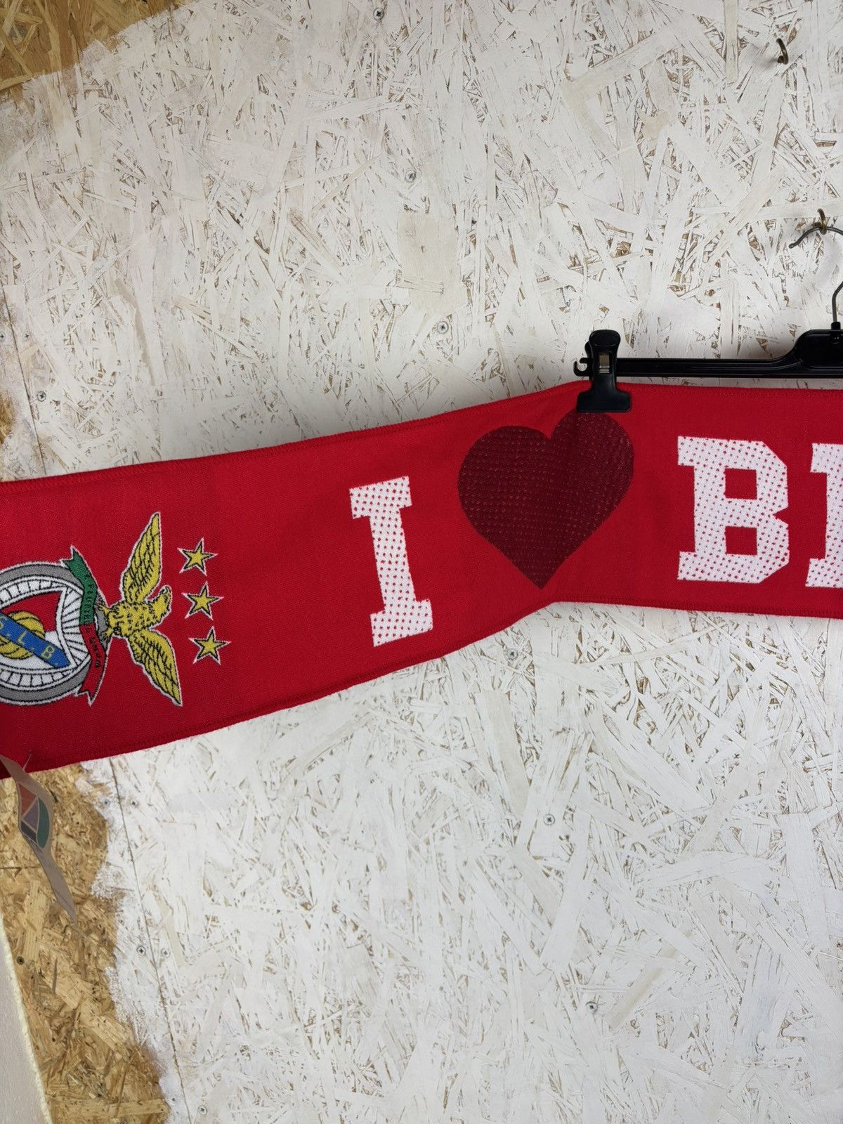 Vintage Vintage Soccer Football I Love Befica FC Fanwear Scarf Size ONE SIZE - 2 Thumbnail