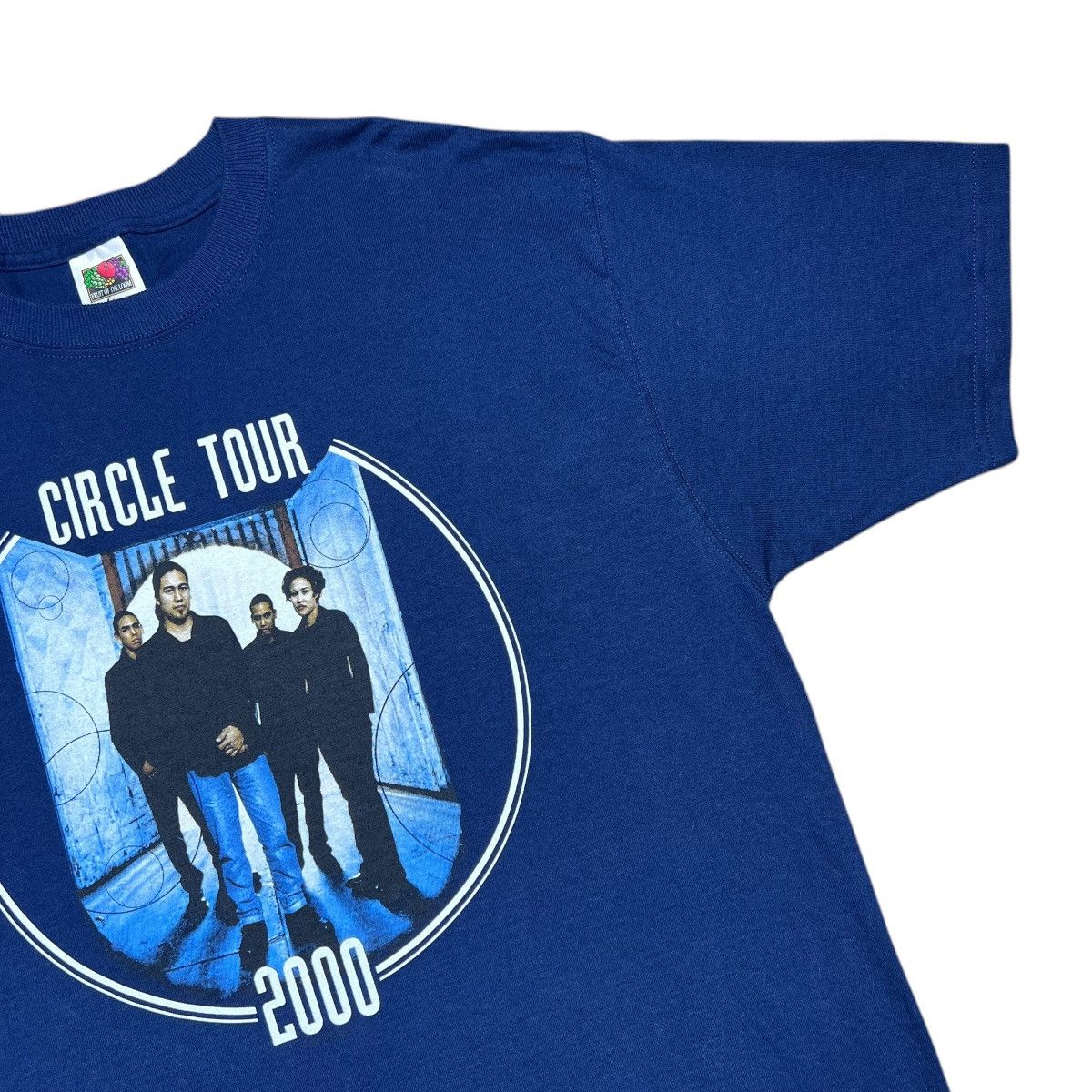 Band Tees Vintage 2000 Indigenous Circle Tour Native Band T-Shirt Size US L / EU 52-54 / 3 - 7 Thumbnail