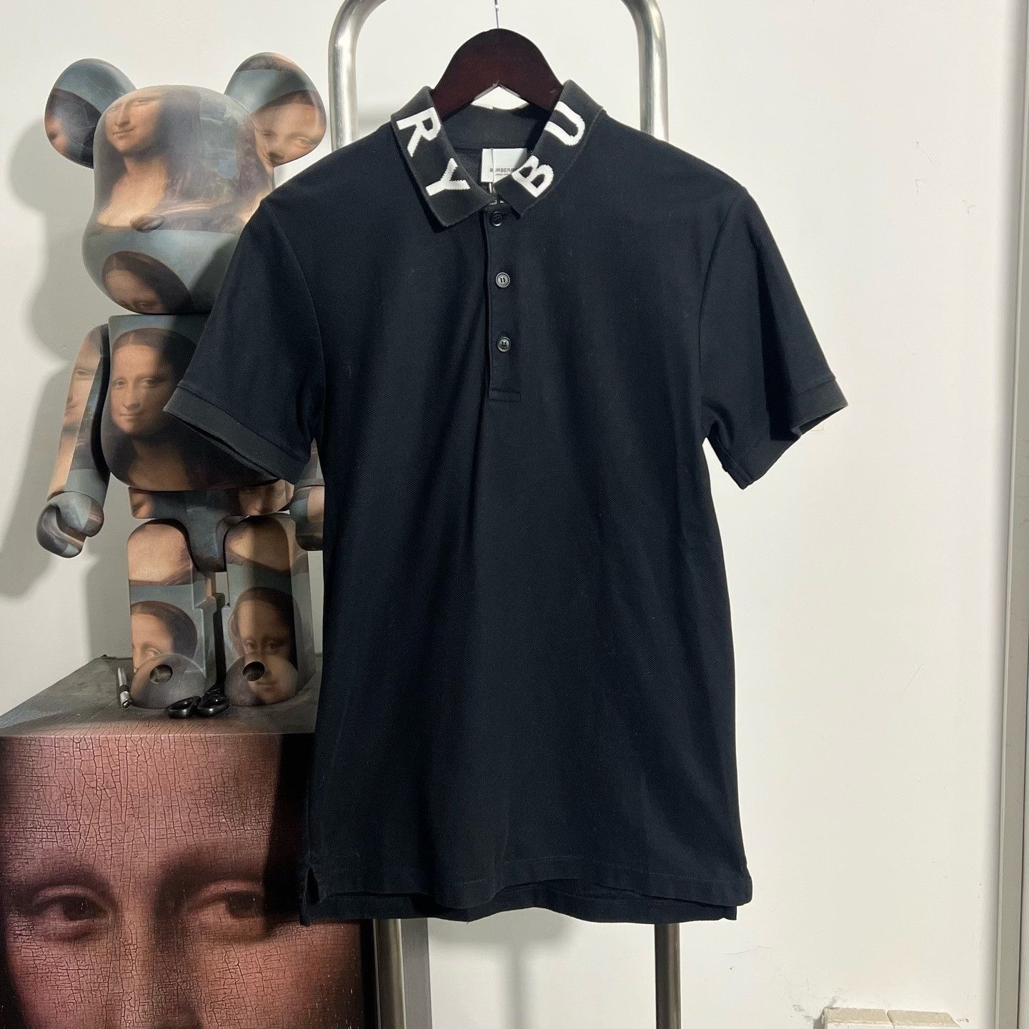 Burberry Burberry Black Polo s Men Size US S / EU 44-46 / 1 - 1 Thumbnail