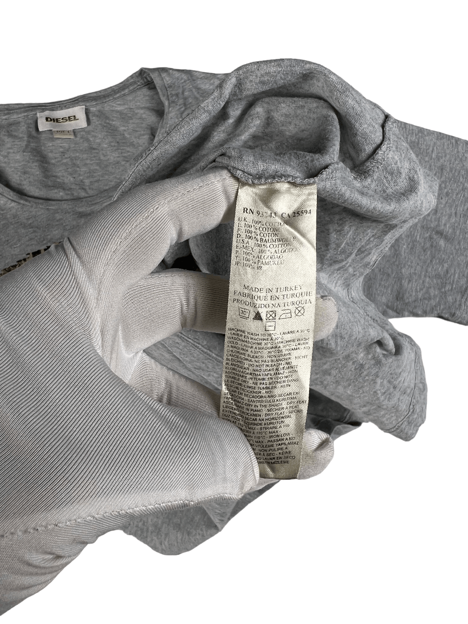 Diesel Diesel t-shirt L Size US L / EU 52-54 / 3 - 4 Thumbnail