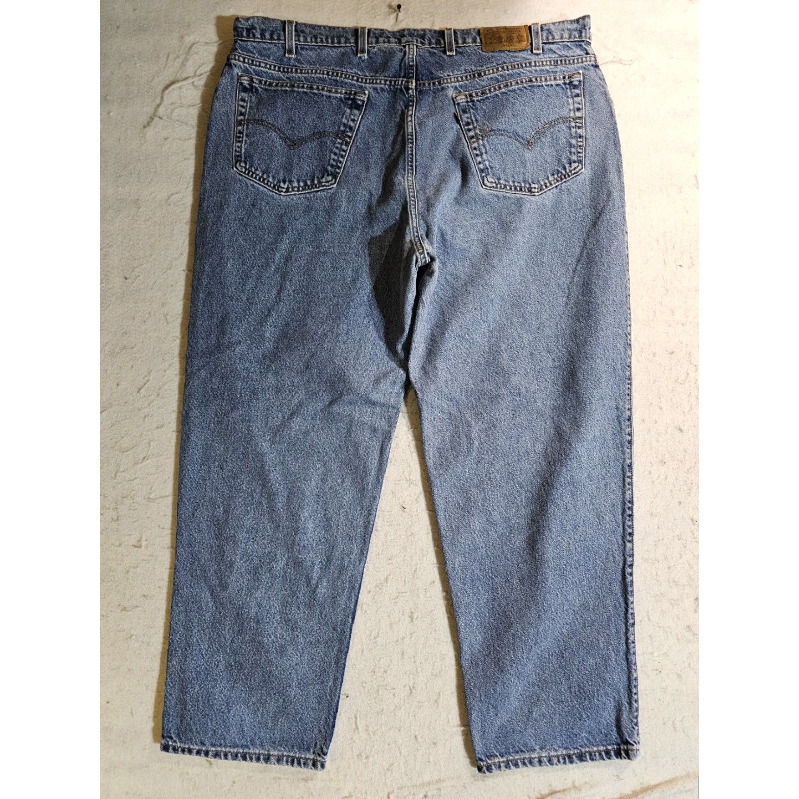Levi's Vintage Levi 545 Jeans Denim Blue 90s Grunge Mens Size 44x30 Brown Tag Regular Fit Straight 5-Pocket Denim Jeans Mens Size US 44 / EU 60 - 5 Thumbnail