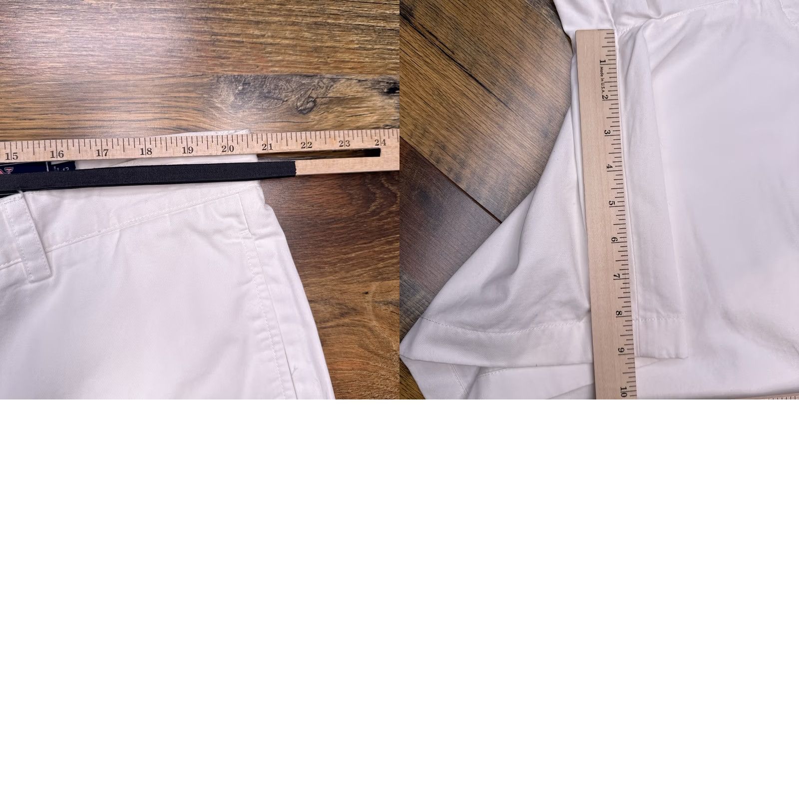 Vineyard Vines Vineyard Vines Club Shorts Mens 42 Chino Flat Front 9in Inseam Ivory Twill 100% Cotton Regular Belt Loops Logo Pockets New Size US 42 / EU 58 - 8 Thumbnail