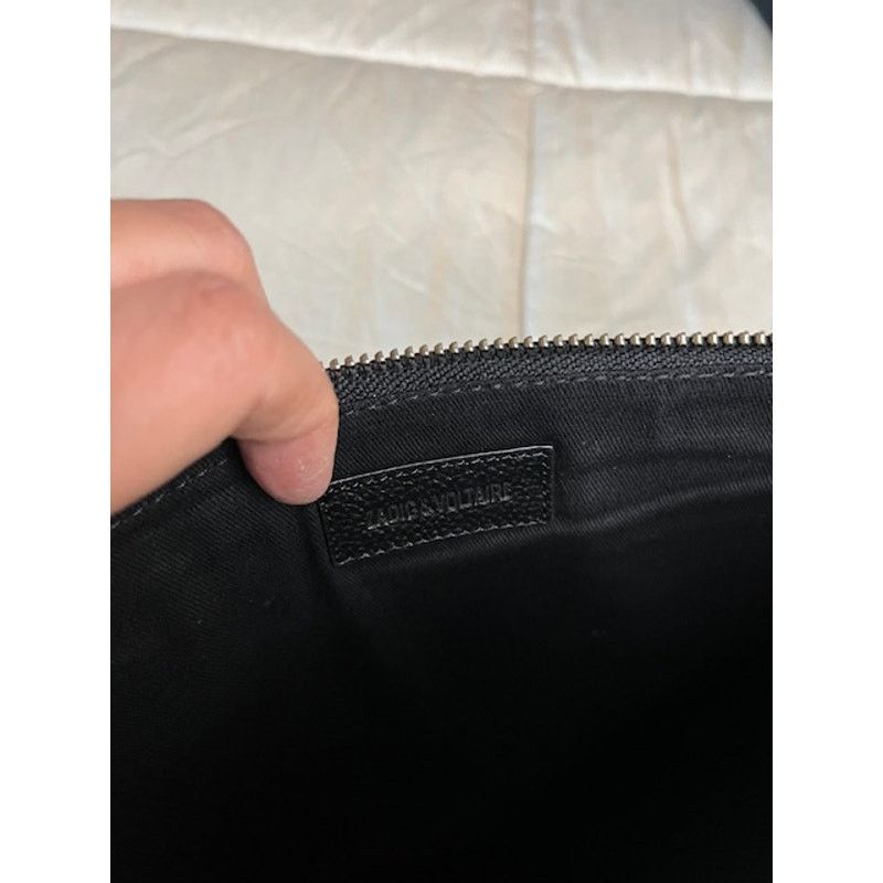 Zadig & Voltaire Zadig & Voltaire Black Leather Wristlet/Clutch - NWT Size ONE SIZE - 5 Thumbnail