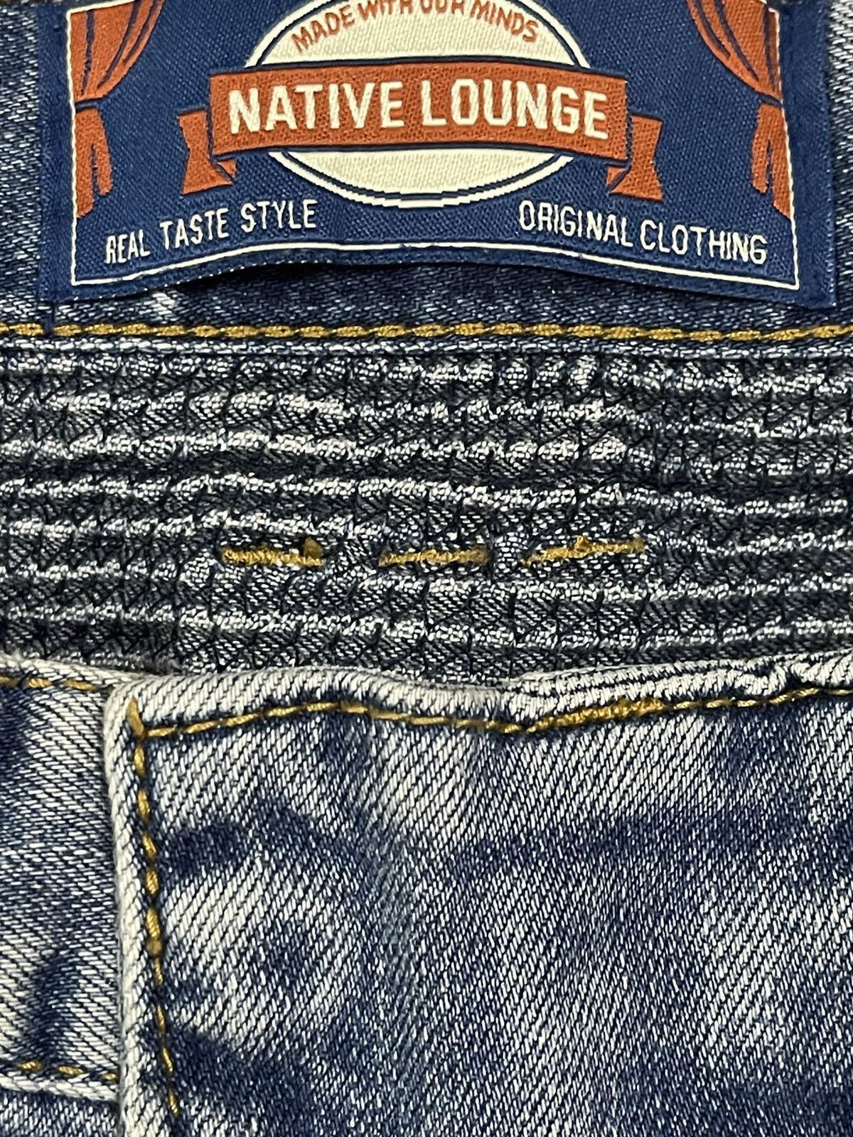 14th Addiction Vintage Japanese Brand Avant Garde Amiri Style Jeans Size US 30 / EU 46 - 7 Thumbnail