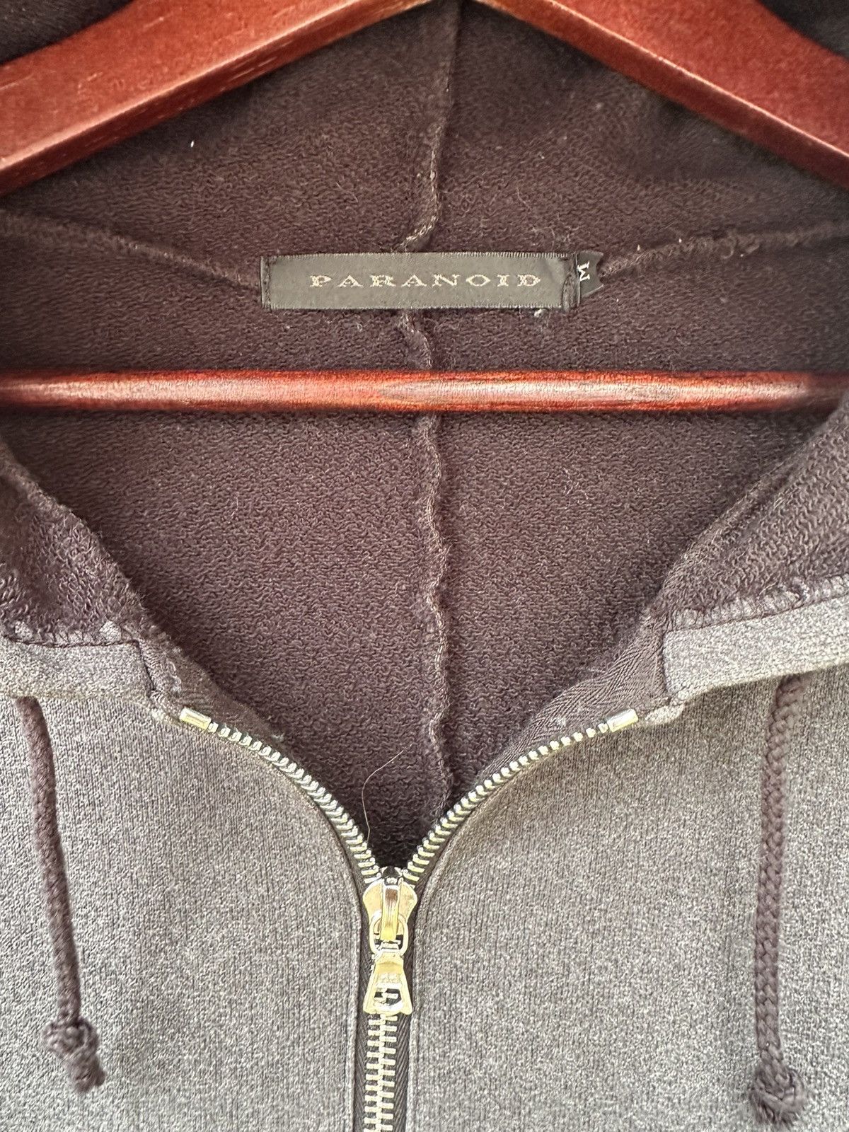 Vintage Paranoid Pullover Hoodie riri Zipper Size US M / EU 48-50 / 2 - 10 Thumbnail