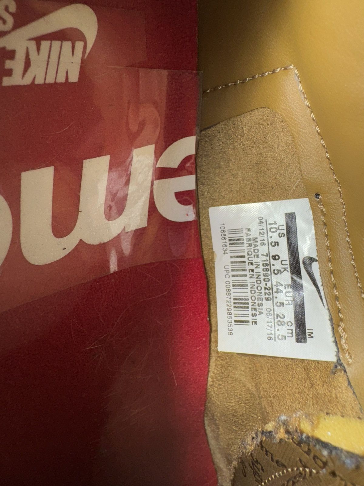 Nike × Supreme Nike Supreme Blazer Low GT Size US 10.5 / EU 43-44 - 8 Thumbnail