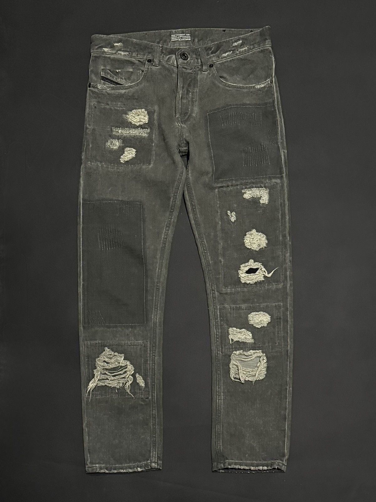 Diesel Black Gold Diesel Avangard Distressed Denim Size US 28 / EU 44 - 1 Thumbnail