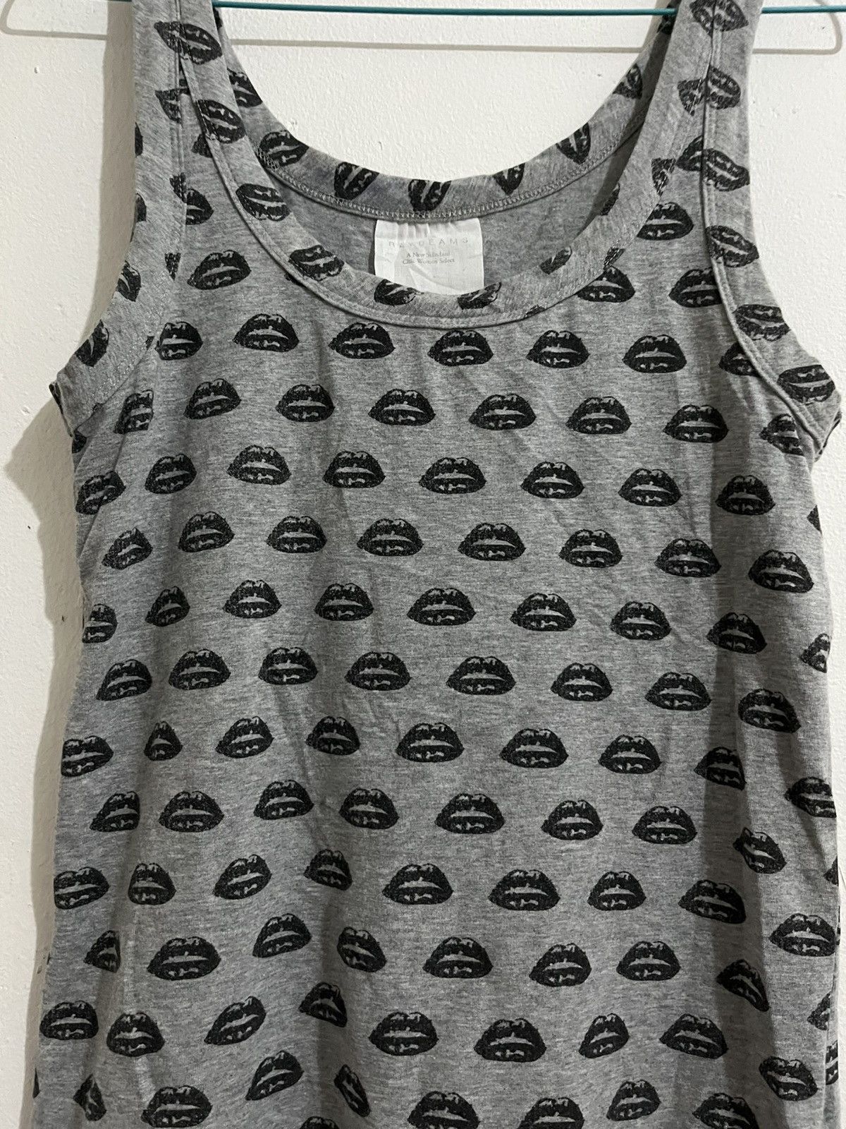 Beams Japan Japanese Ray Beams Tanktop Kiss Size M / US 6-8 / IT 42-44 - 4 Thumbnail