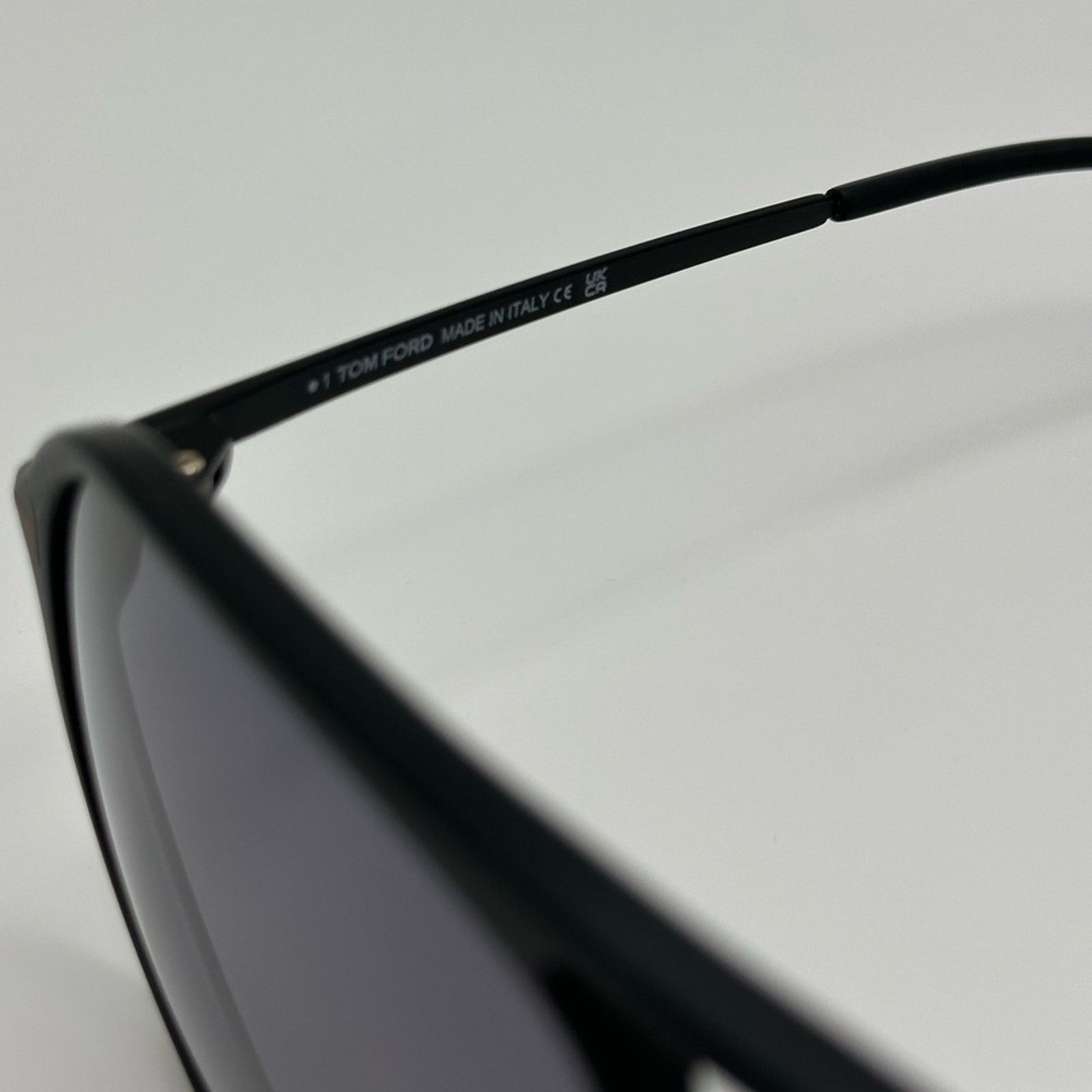 Tom Ford NEW TOM FORD Samson FT0909/S 02D Matte Black/Polarized Size ONE SIZE - 4 Thumbnail