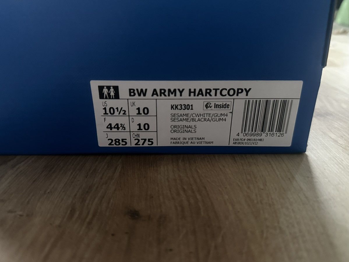 Adidas Adidas x Hartcopy BW Army “Sesame” US 10.5 Size US 10.5 / EU 43-44 - 7 Thumbnail