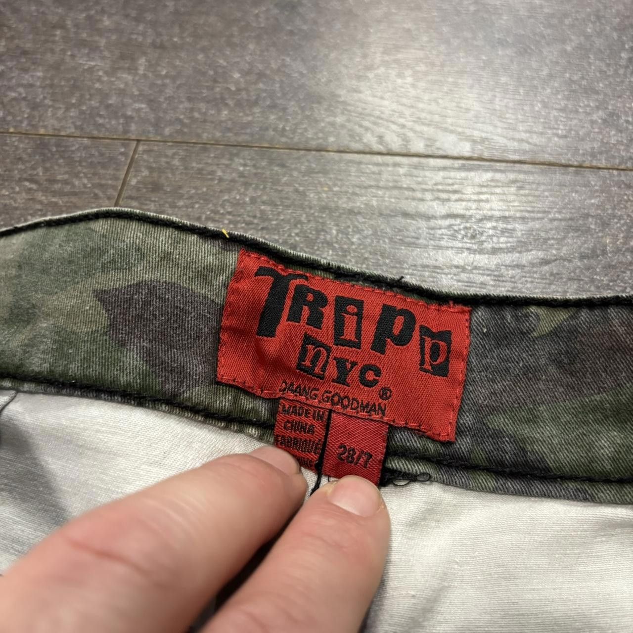 Tripp NYC Vintage Tripp nyc camo skinny jeans 00s 28/7 Size 28" / US 6 / IT 42 - 7 Thumbnail
