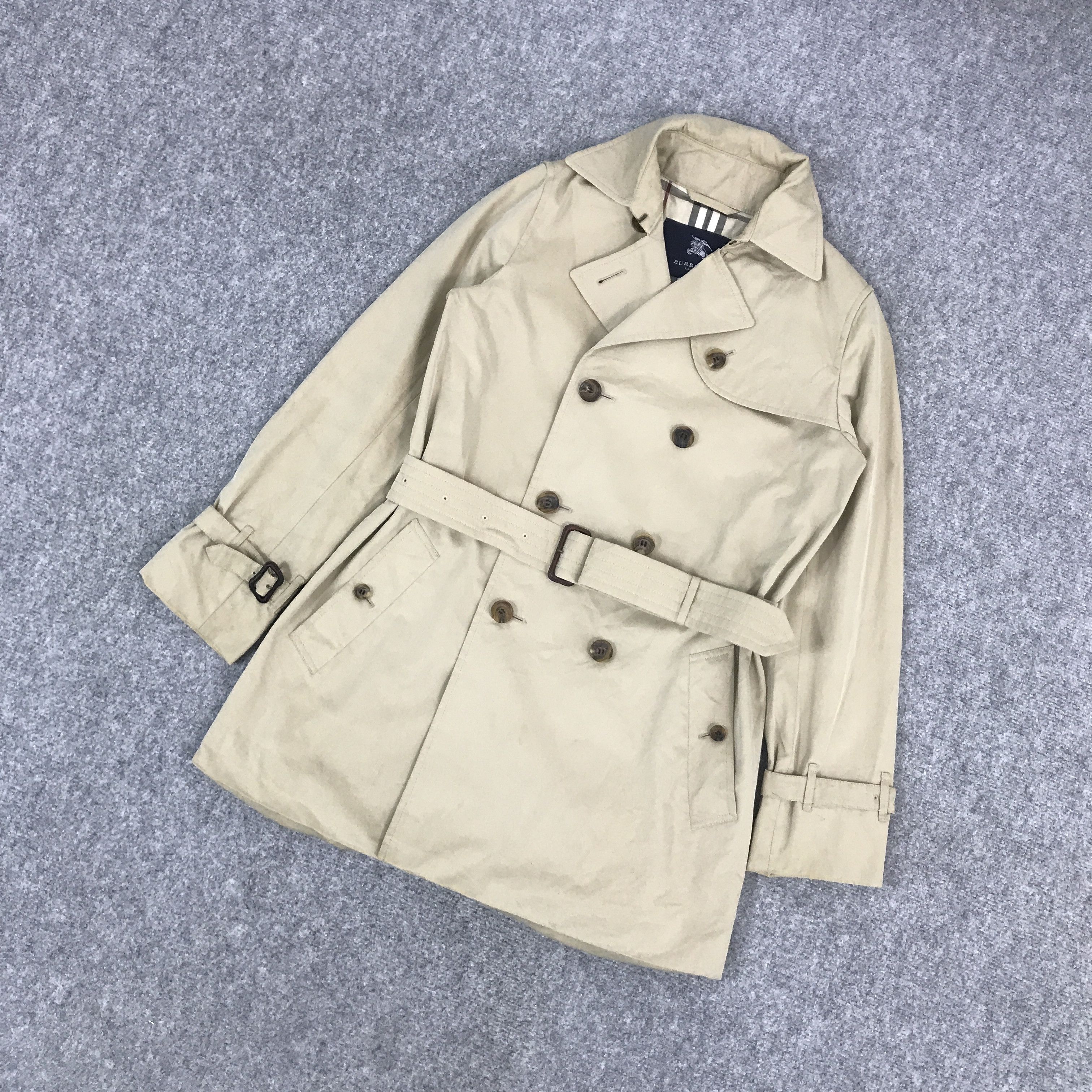 Burberry × Japanese Brand BURBERRY COAT BONDAGE BUTTON JACKET Size US M / EU 48-50 / 2 - 5 Thumbnail