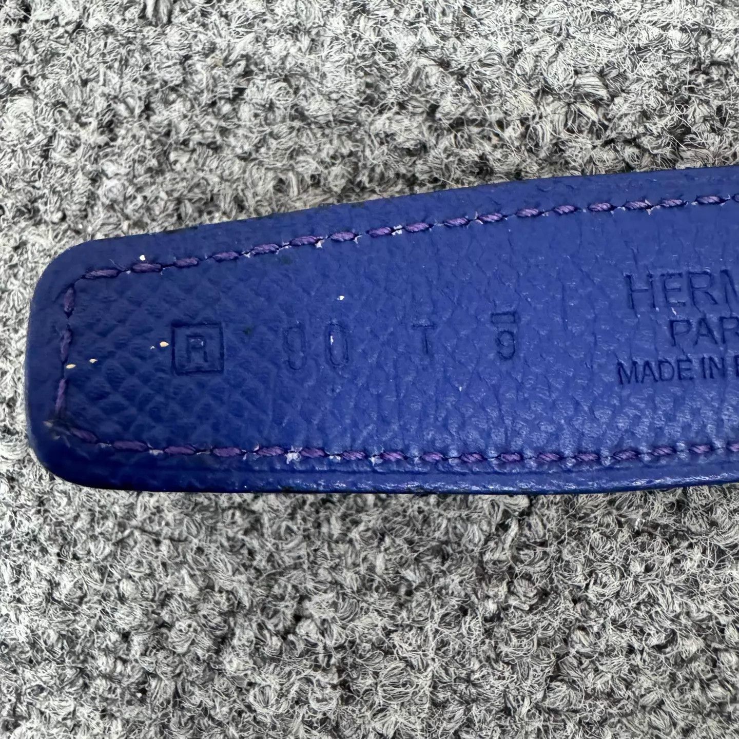 Hermes Hermes H Buckle Leather Belt 99 New 90cm Size ONE SIZE - 8 Thumbnail