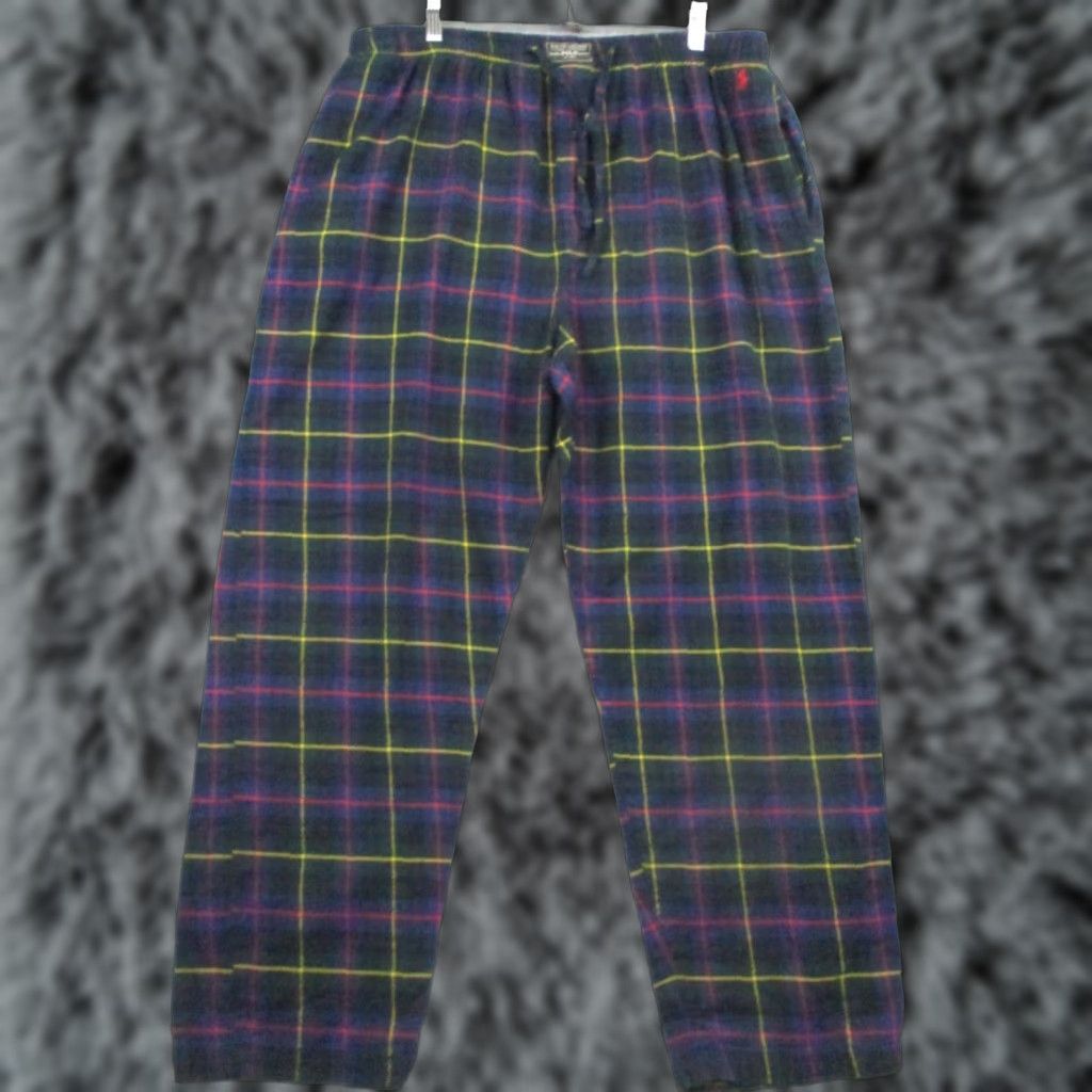 Polo Ralph Lauren Polo Ralph Lauren Pajama Pants XL Men Plaid Size US XL / EU 56 / 4 - 1 Thumbnail