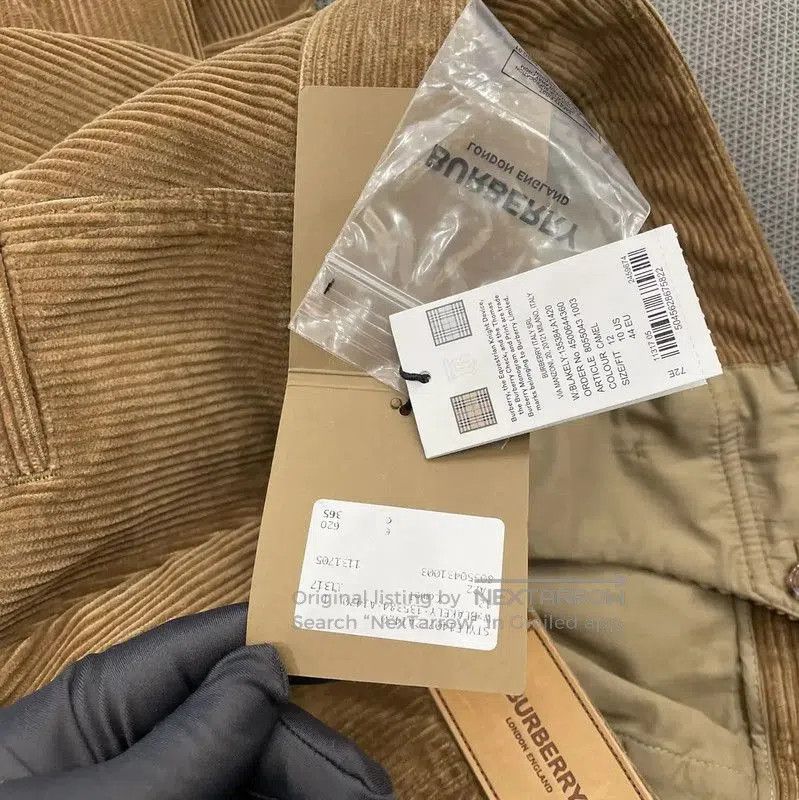 Burberry Burberry L Size Brown Cotton Casual Pants. Size 28" / US 6 / IT 42 - 5 Thumbnail
