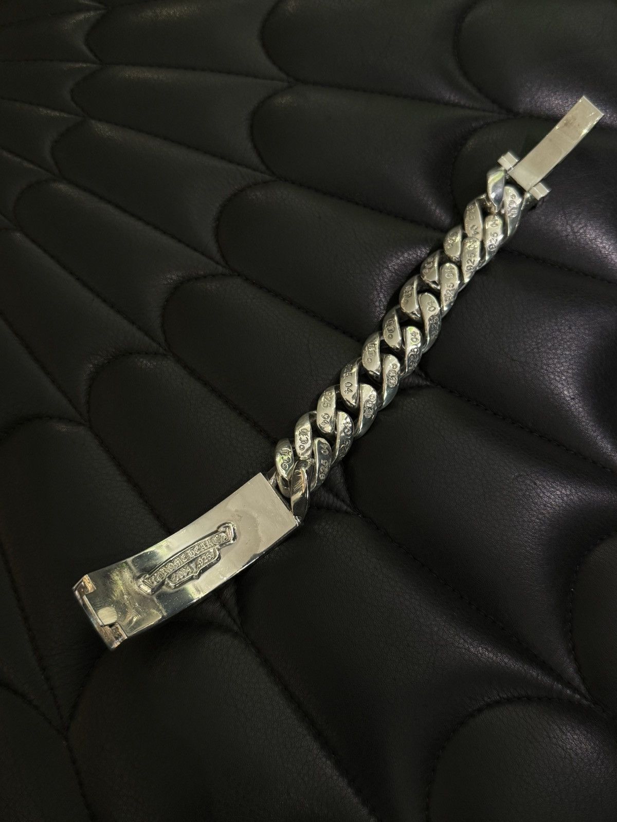 Chrome Hearts CHROME HEARTS 1:1 FACTORY DIAMOND XXL JUMBO FUCK BRACELET Size ONE SIZE - 8 Thumbnail