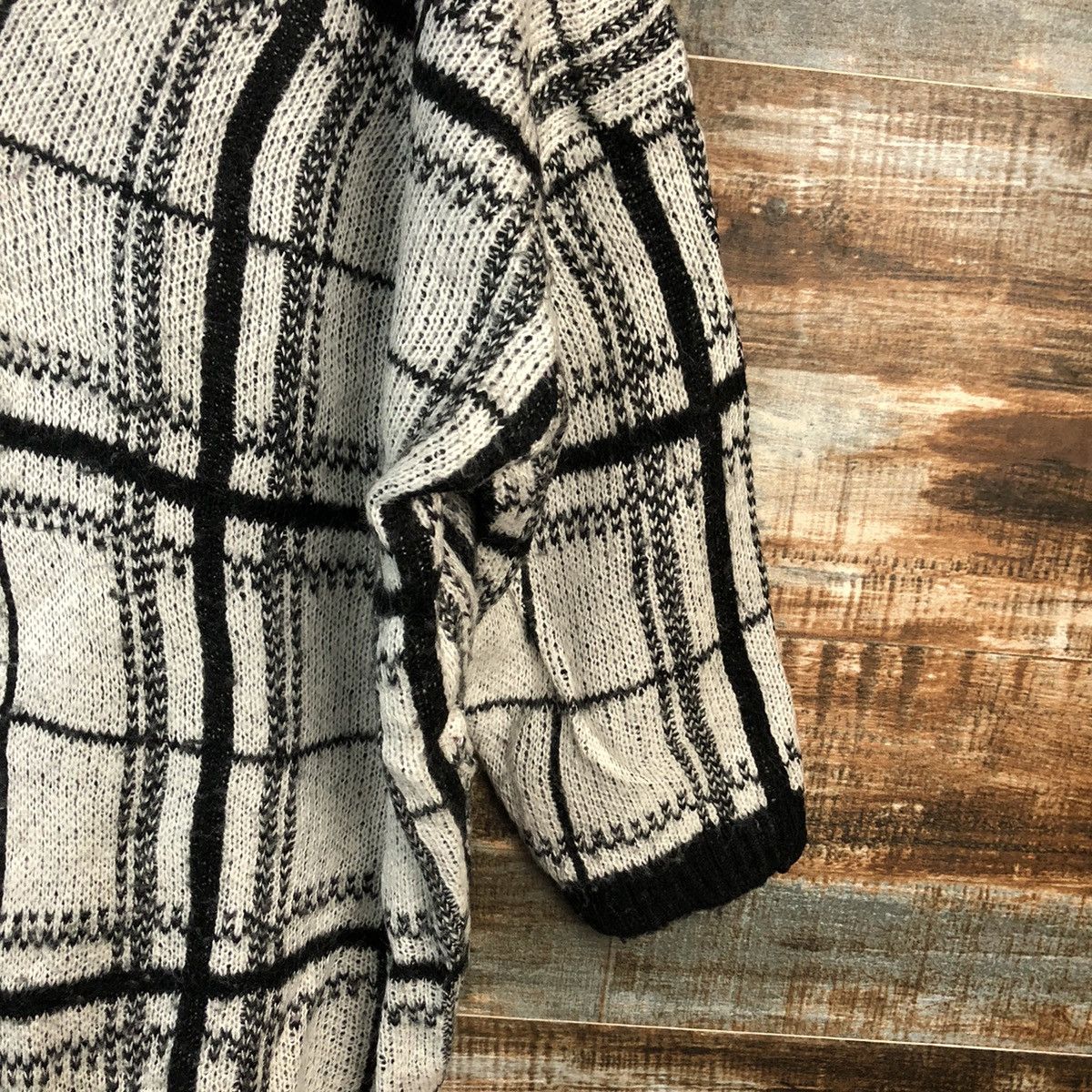 GU × Homespun Knitwear Gu japan White Cardigan Knitwear #A2467 Size US XL / EU 56 / 4 - 8 Thumbnail