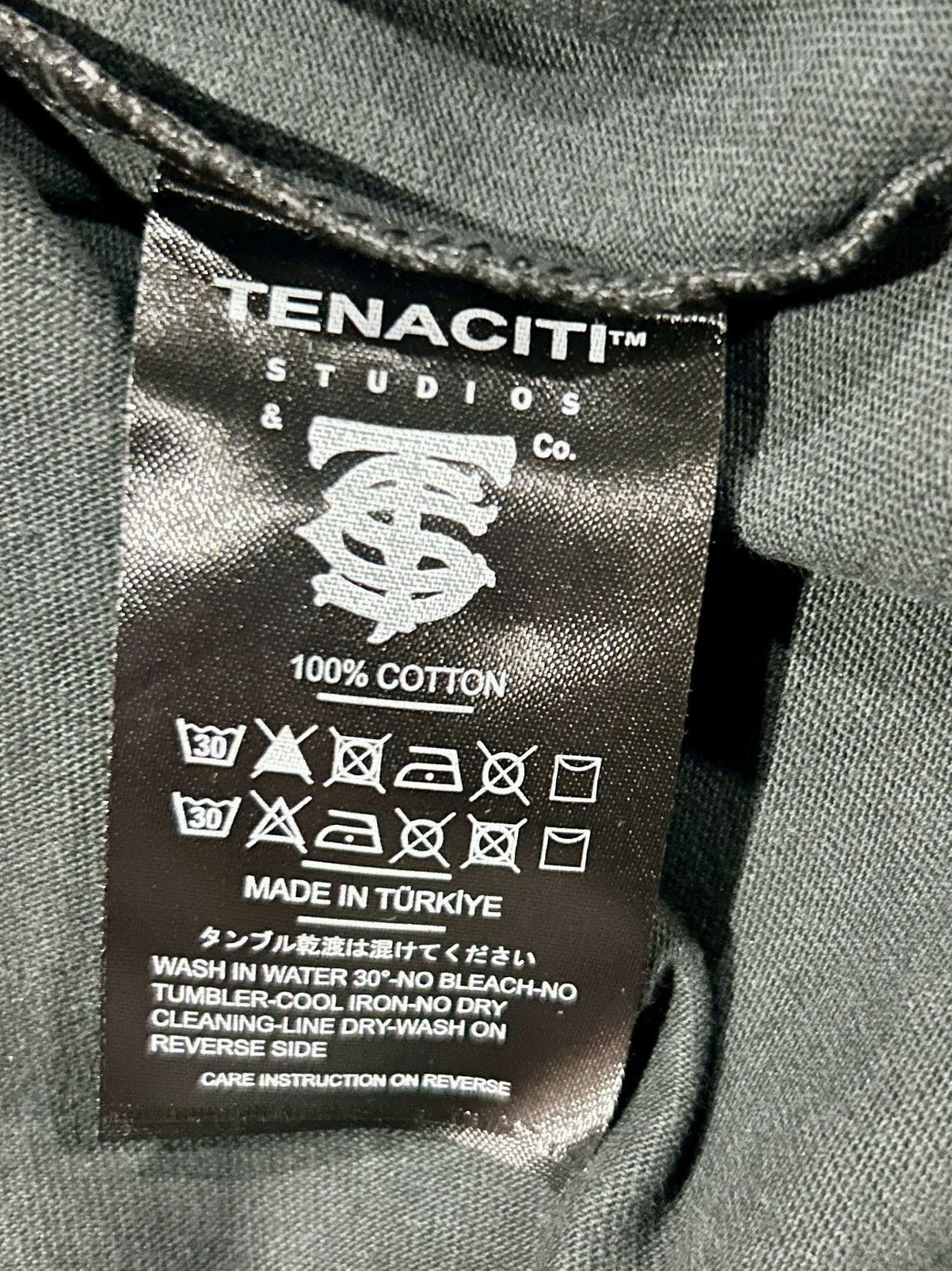 Other Tenaciti Studios Skull Graphic Studded T-Shirt Grey Size L Size US L / EU 52-54 / 3 - 20 Thumbnail