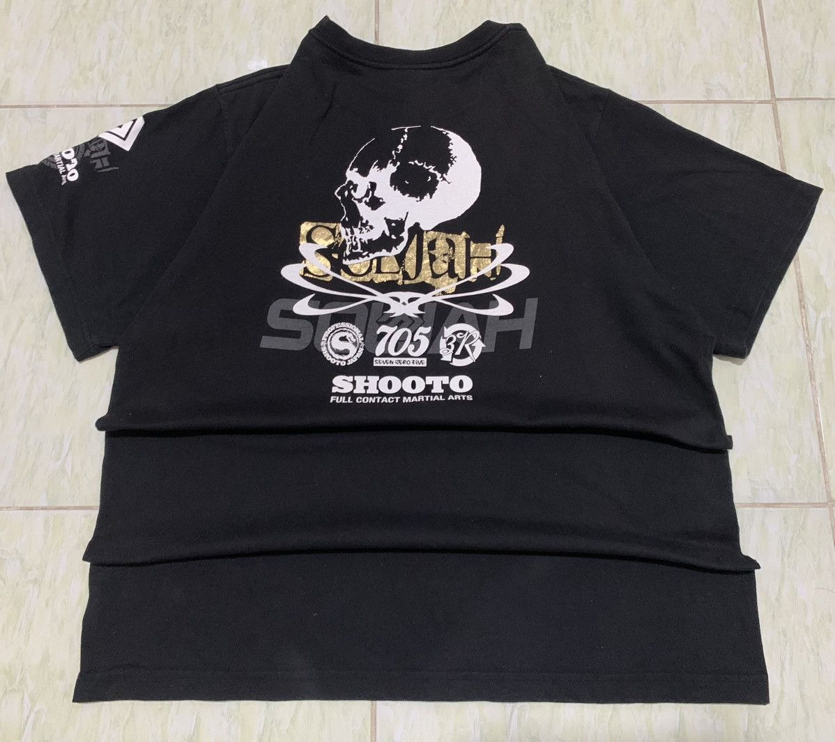 Japanese Brand SOLJAH Japan Martial Art NICE DESIGN T-shirt Size US L / EU 52-54 / 3 - 1 Thumbnail