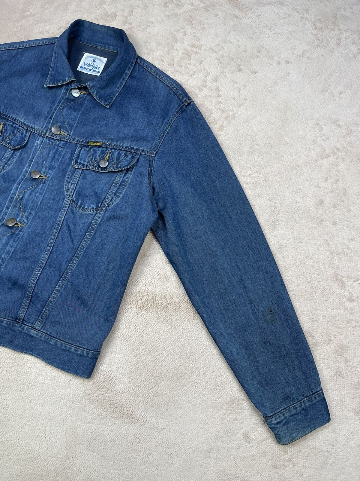 Wrangler Vintage LADY WRANGLER Loose Denim Jacket Size M / US 6-8 / IT 42-44 - 3 Thumbnail