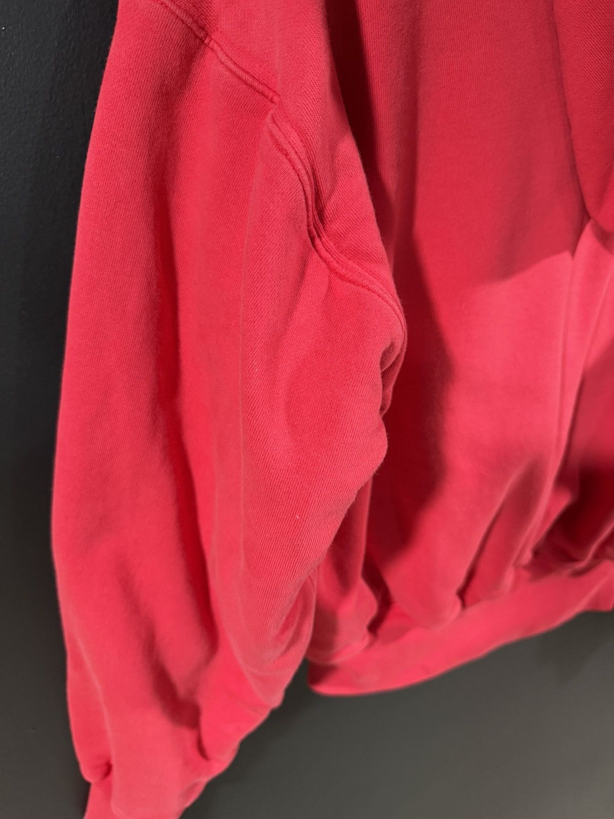 Gap × Yeezy Yeezy Gap Kanye West Ye Red Double Layered Perfect Hoodie M Size US M / EU 48-50 / 2 - 7 Thumbnail