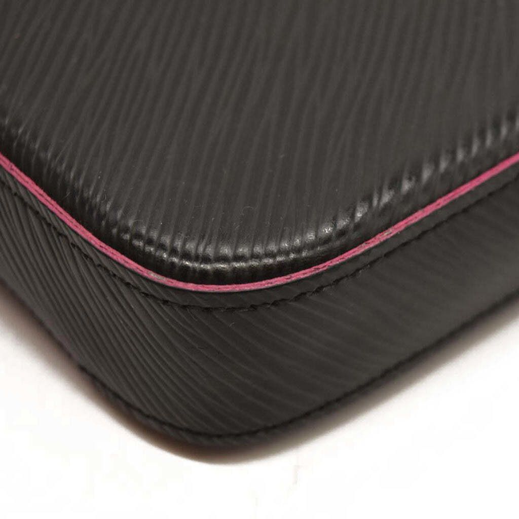Louis Vuitton Louis Vuitton Epi Pochette Felicie Black Hot Pink Size ONE SIZE - 7 Thumbnail