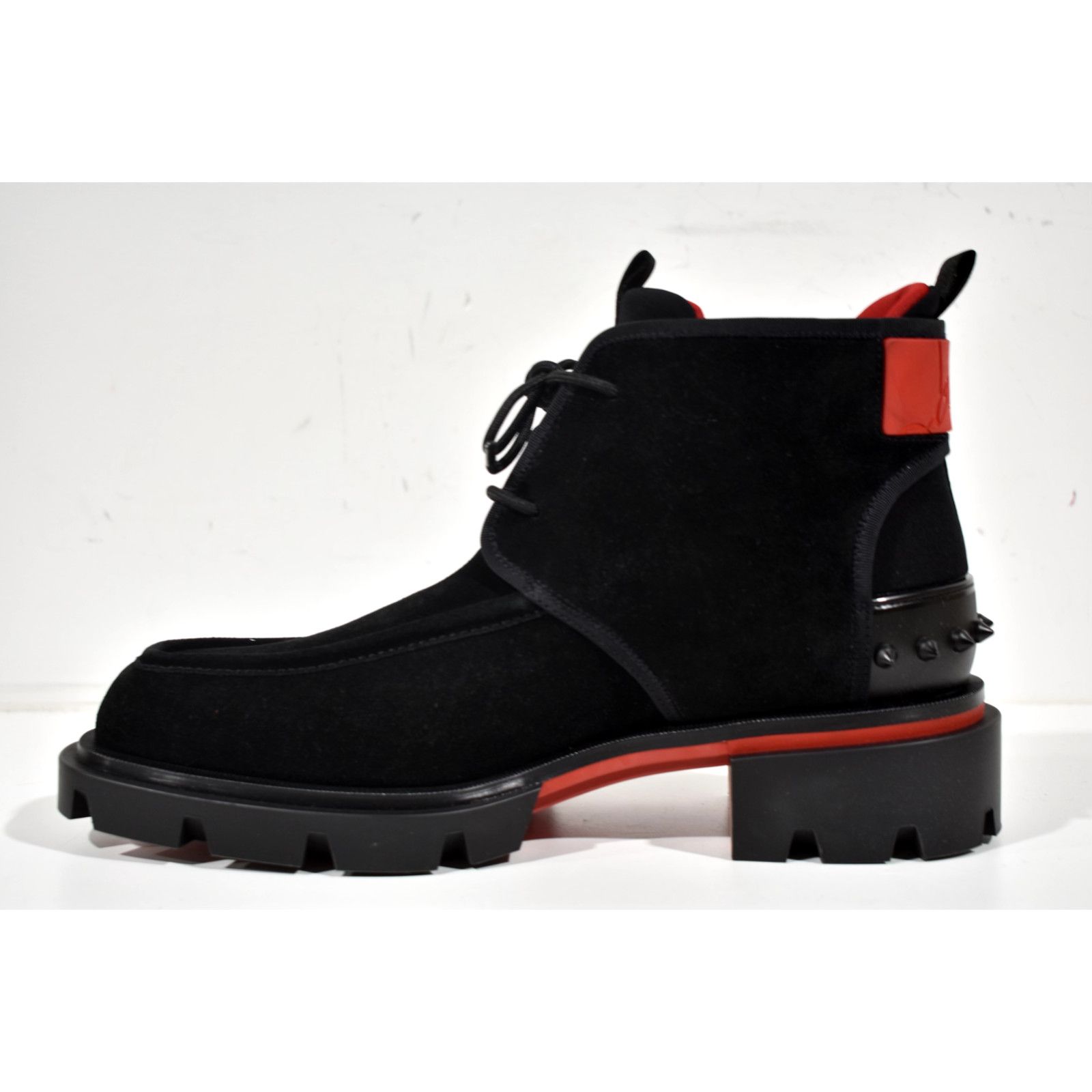 Christian Louboutin Christian Louboutin Mens Suede Combat Lace Up Boot 42 9 Size US 9 / EU 42 - 8 Thumbnail