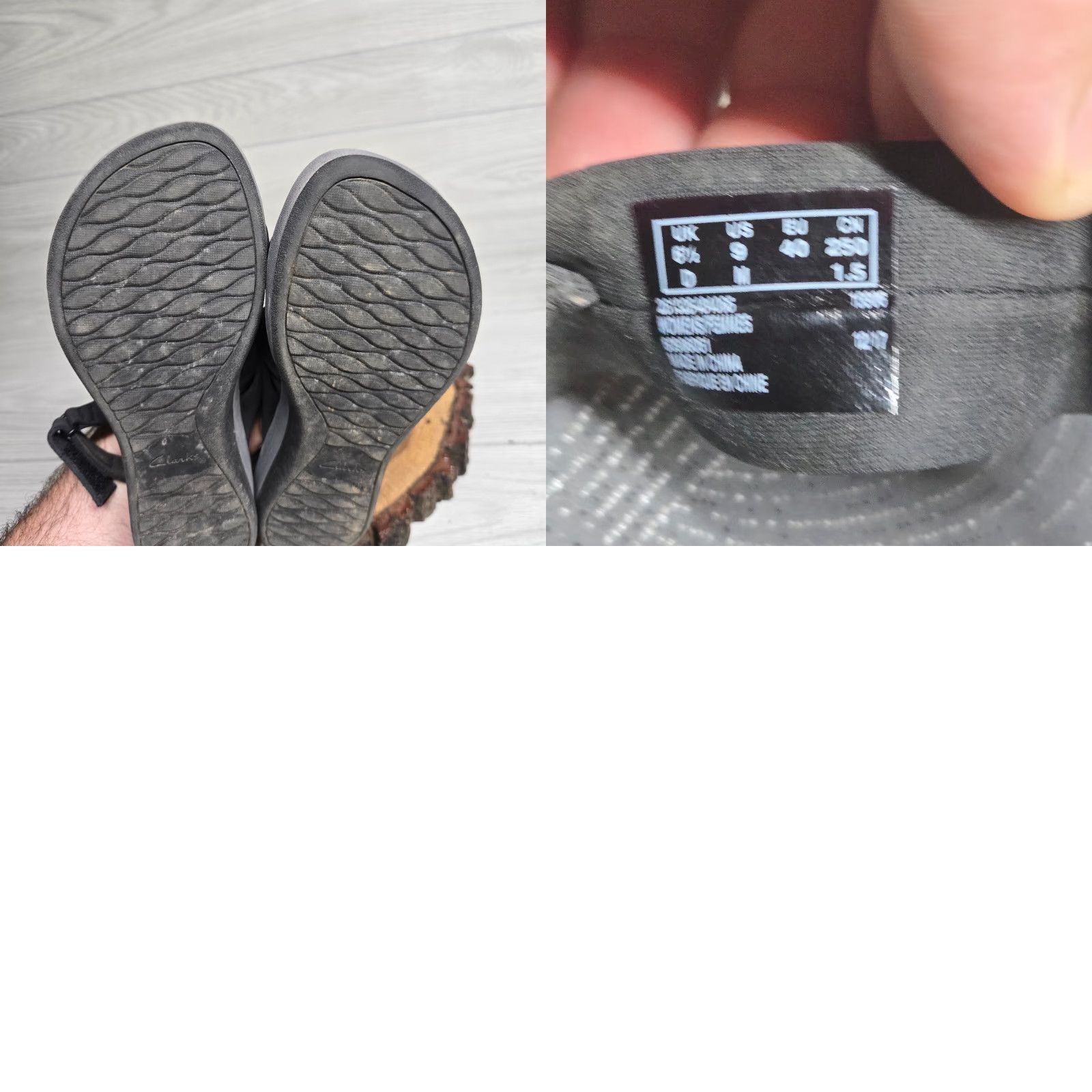 Clarks Cloudsteppers by Clarks Black Slingback Stretch Sandals Size 9 Womens Size US 9 / IT 39 - 8 Thumbnail