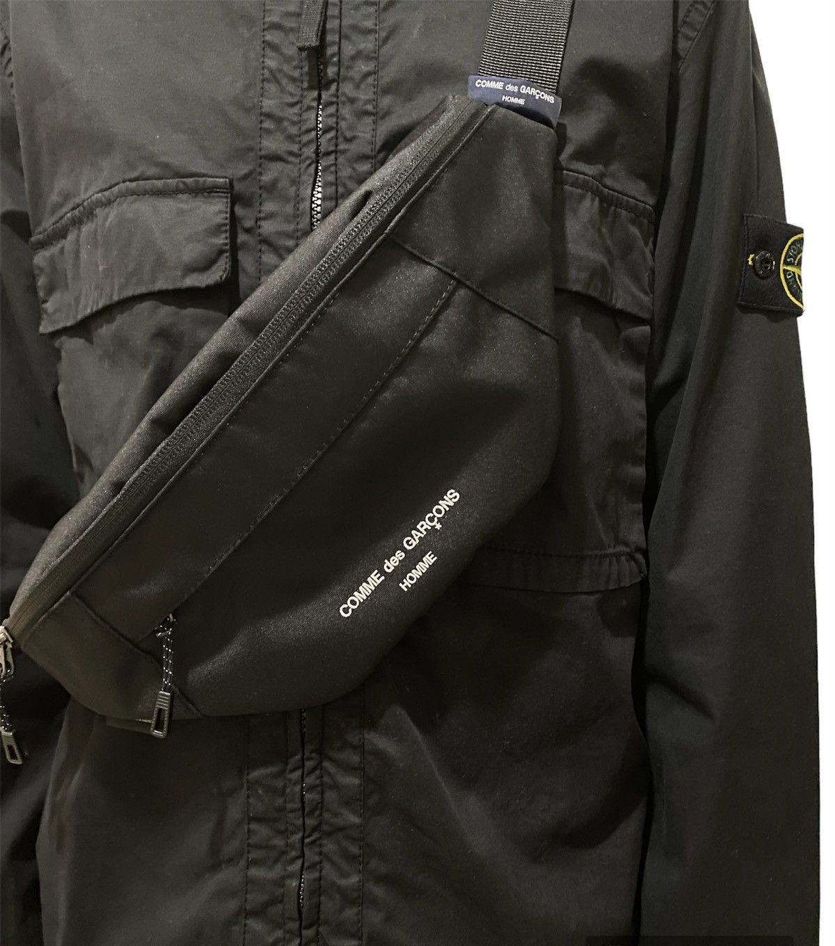 Comme des Garcons Homme ⚡️🇯🇵⚡️COMME DES GARCONS HOMME CORDURA WAIST CROSSBODY BAG Size ONE SIZE - 3 Thumbnail