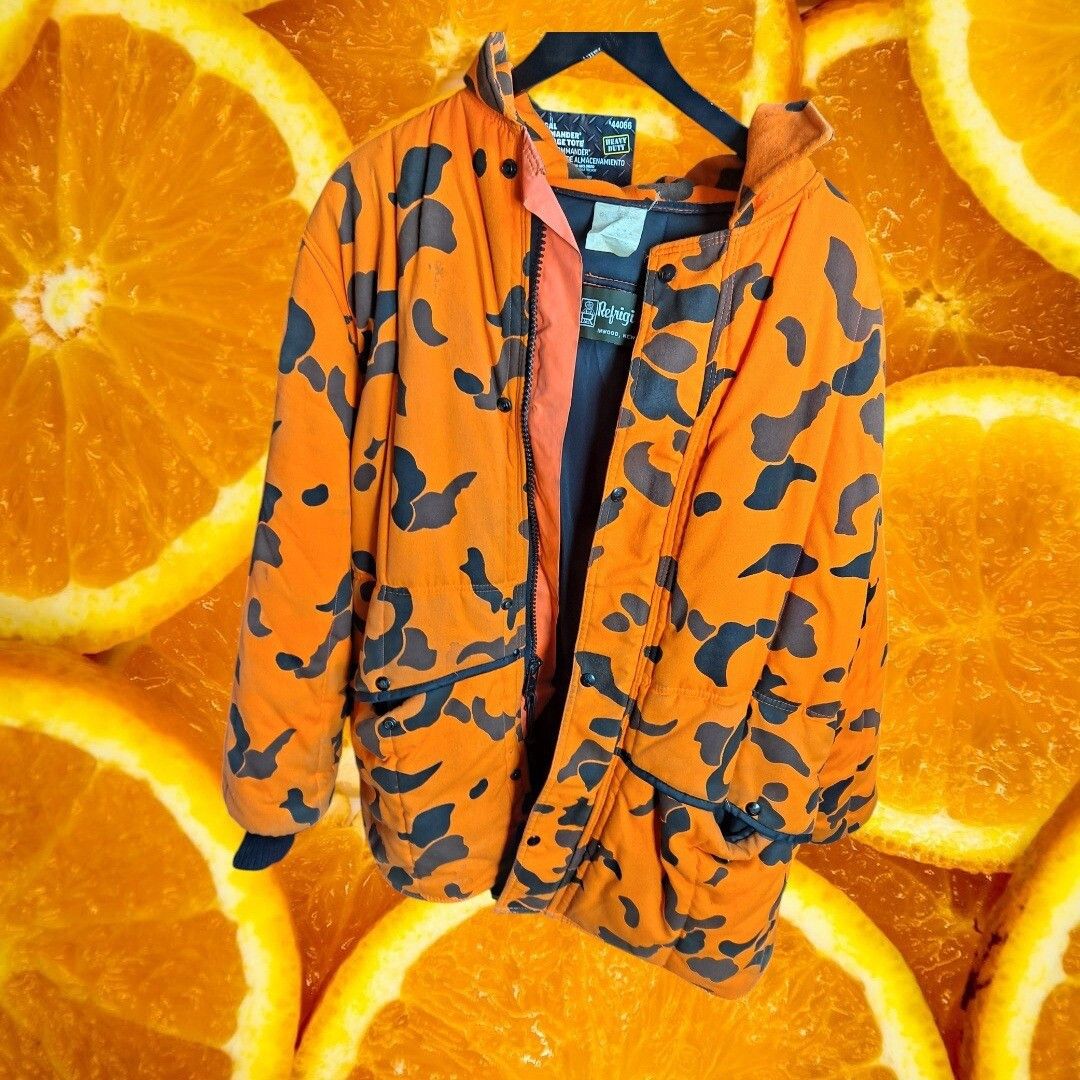 Other RefrigiWear Hunting Jacket Puffer Coat and Bib Overalls Oran Size US XL / EU 56 / 4 - 2 Thumbnail