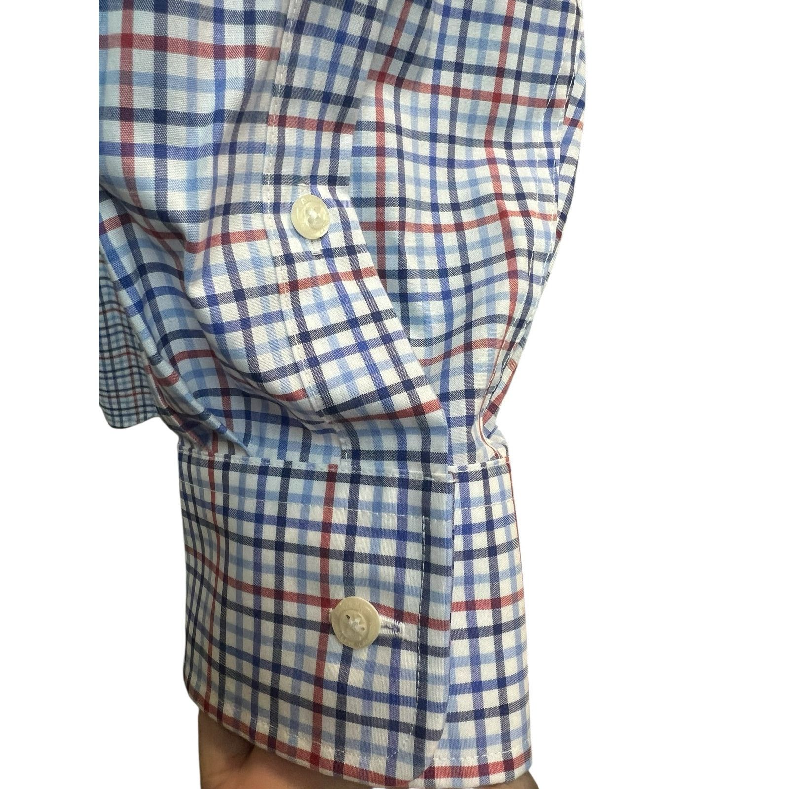 Ralph Lauren Lauren Ralph Lauren Regular Fit Supima Cotton Checked Size US XL / EU 56 / 4 - 5 Thumbnail