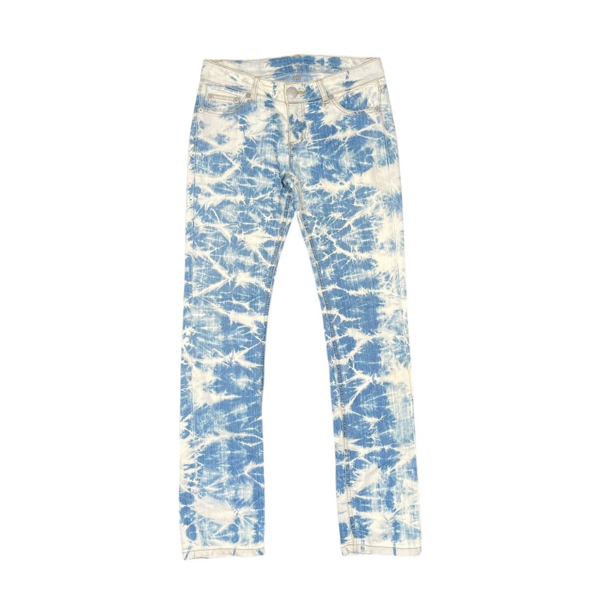 Hysteric Glamour × If Six Was Nine × Tornado Mart Acid Washed Custom Japanese Denim Jeans Size US 28 / EU 44 - 1 Thumbnail