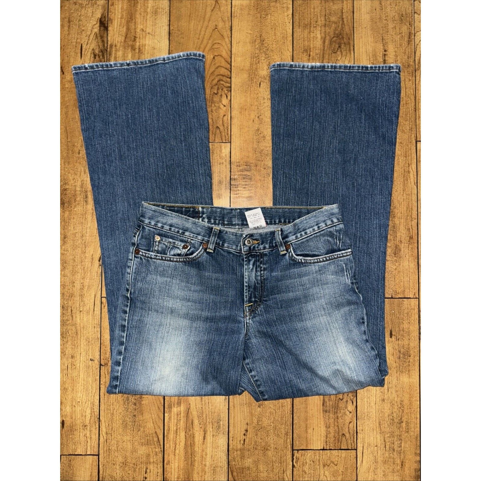 Levi's × Lucky Brand × Vintage Lucky Brand Dungarees Jeans Sweet N Low Made In USA 30x32 Size 30" / US 8 / IT 44 - 4 Thumbnail