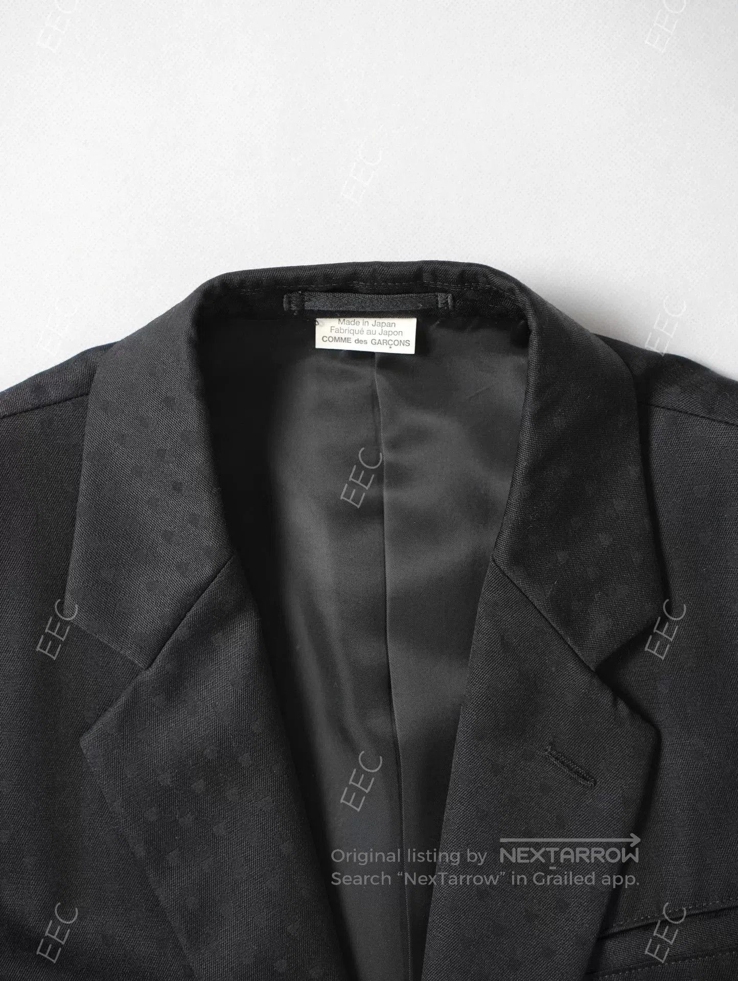 CDG by Comme des Garcons CDG Rei Kawakubo Black Wool Blazer. Size US M / EU 48-50 / 2 - 5 Thumbnail