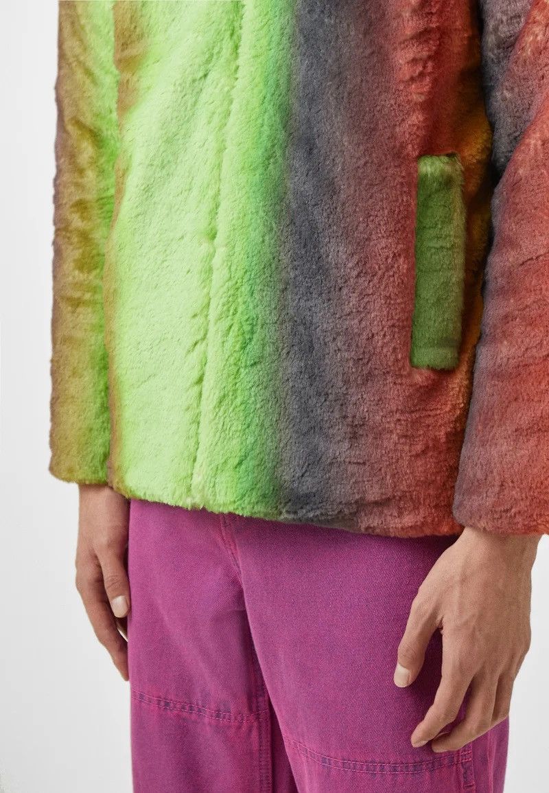 Other UK !DS! SS23 AGR Gradient Faux Fur Jacket Size US M / EU 48-50 / 2 - 4 Thumbnail