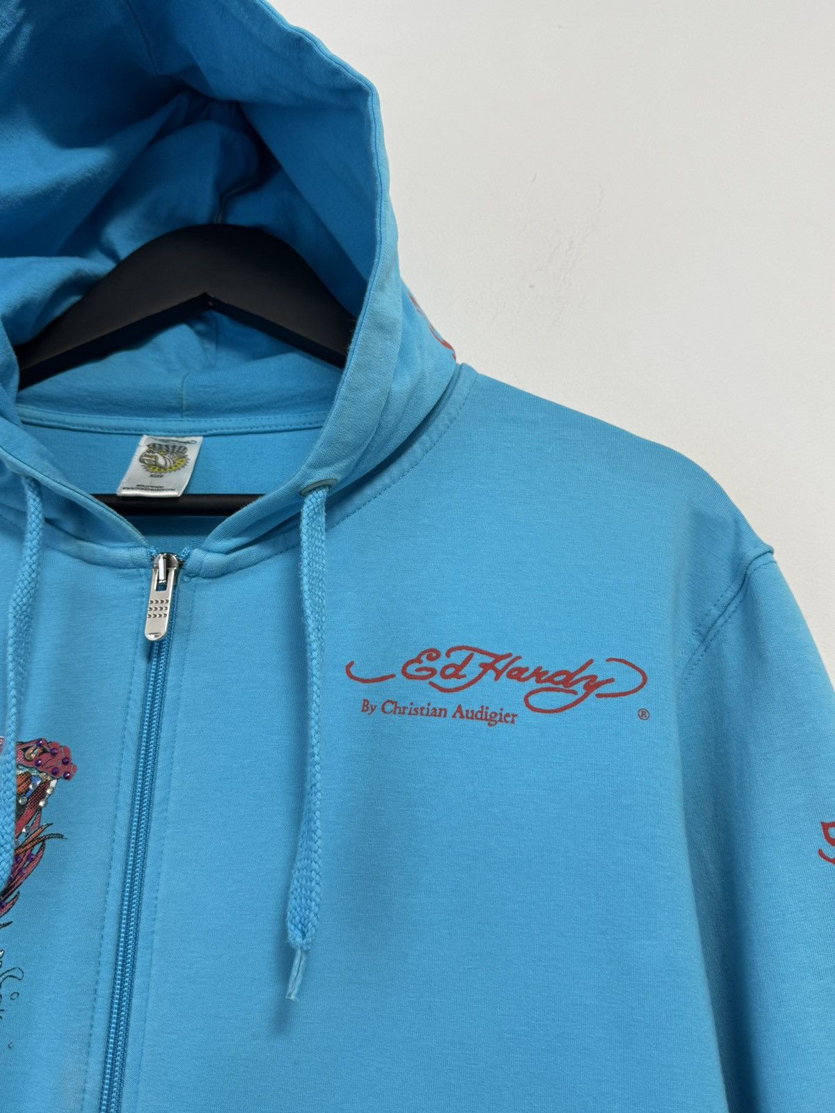 Ed Hardy Ed Hardy Vintage Y2K Style Hoodie Skull Women’s L Size L / US 10 / IT 46 - 11 Thumbnail
