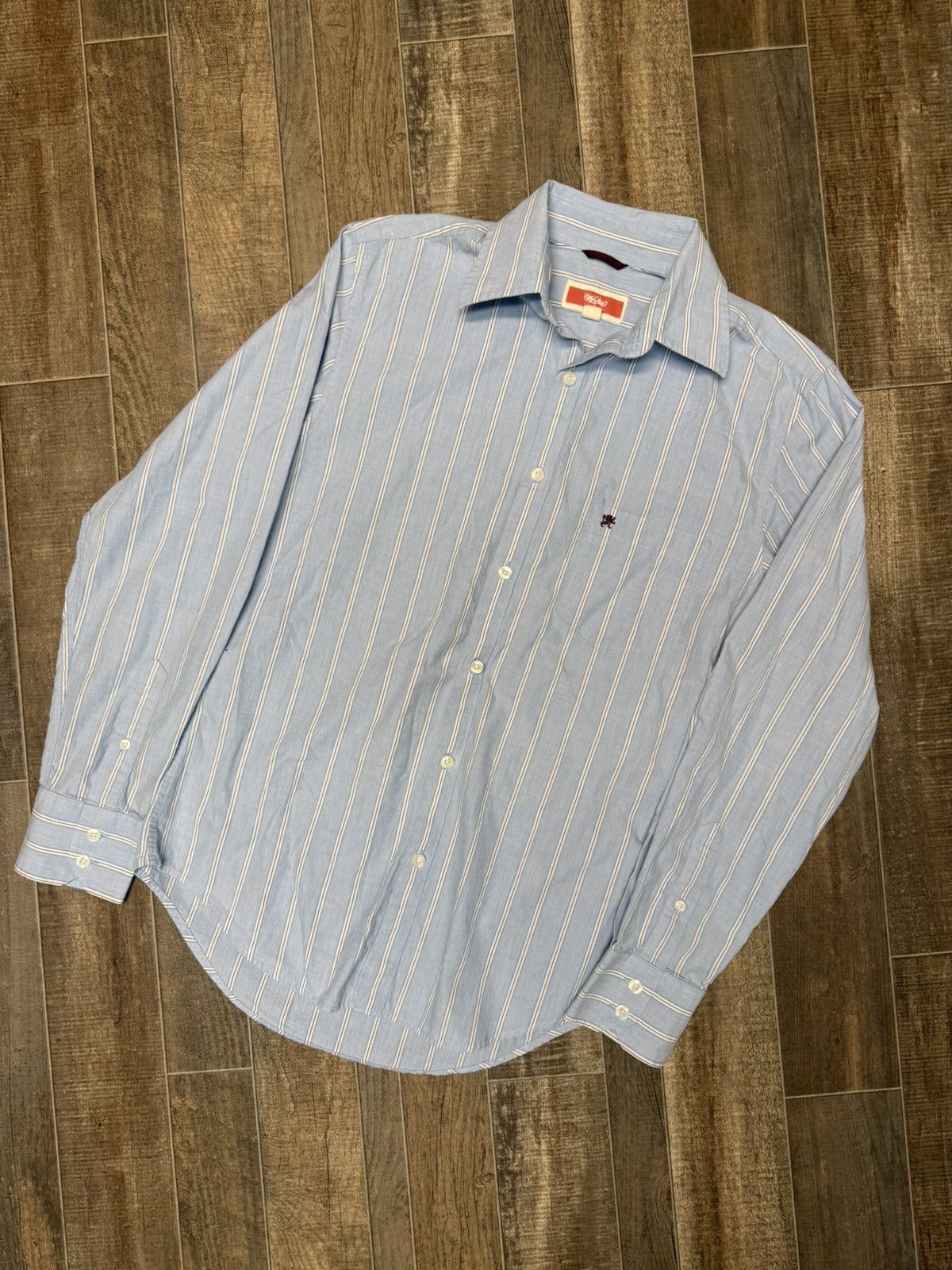 Mossimo Vintage Light Blue Mossimo Shirt Size US S / EU 44-46 / 1 - 1 Thumbnail
