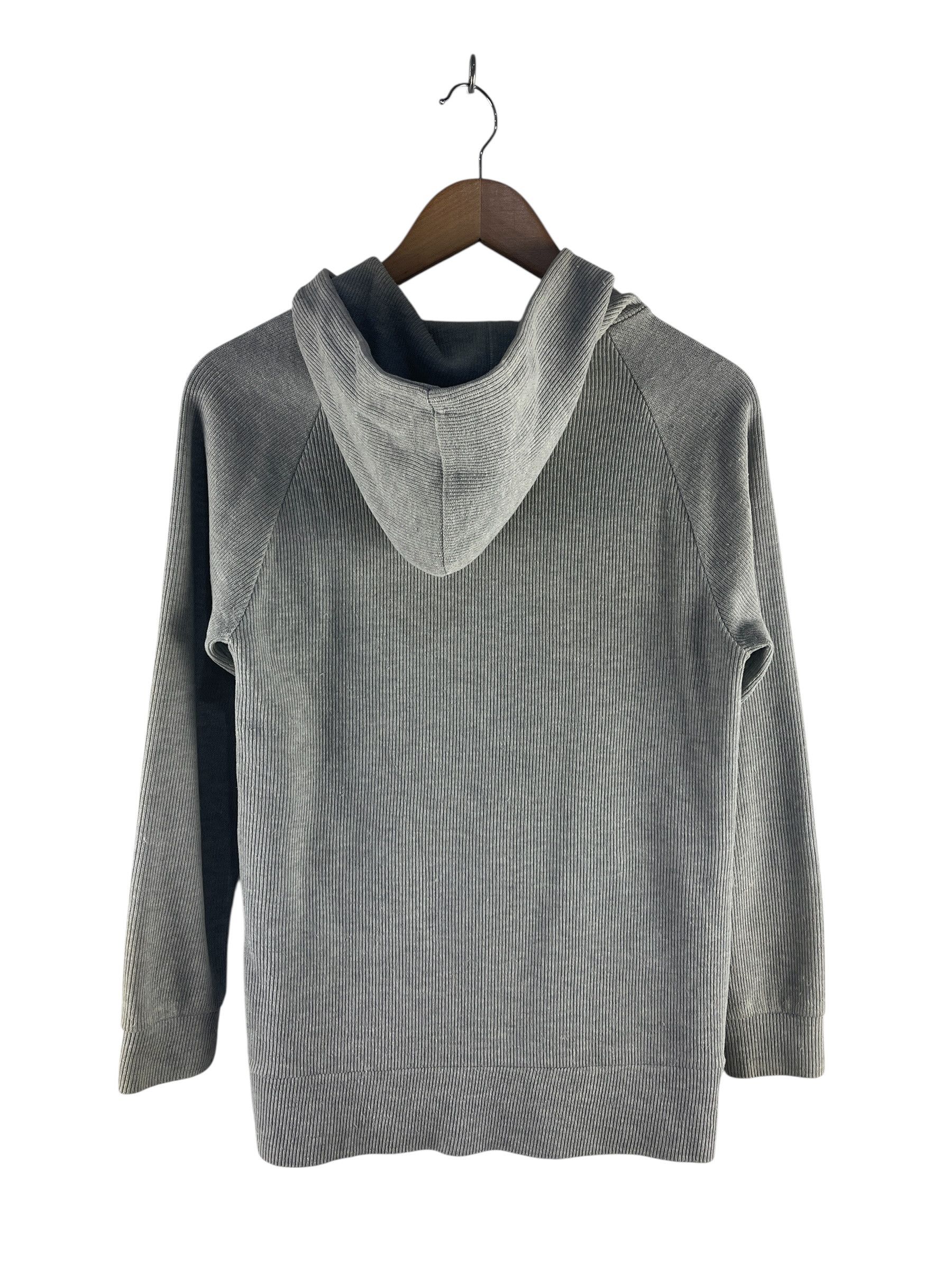 Polo Ralph Lauren Vintage Polo Ralph Lauren Ribbed Button Neck Hoodie Size US S / EU 44-46 / 1 - 2 Thumbnail