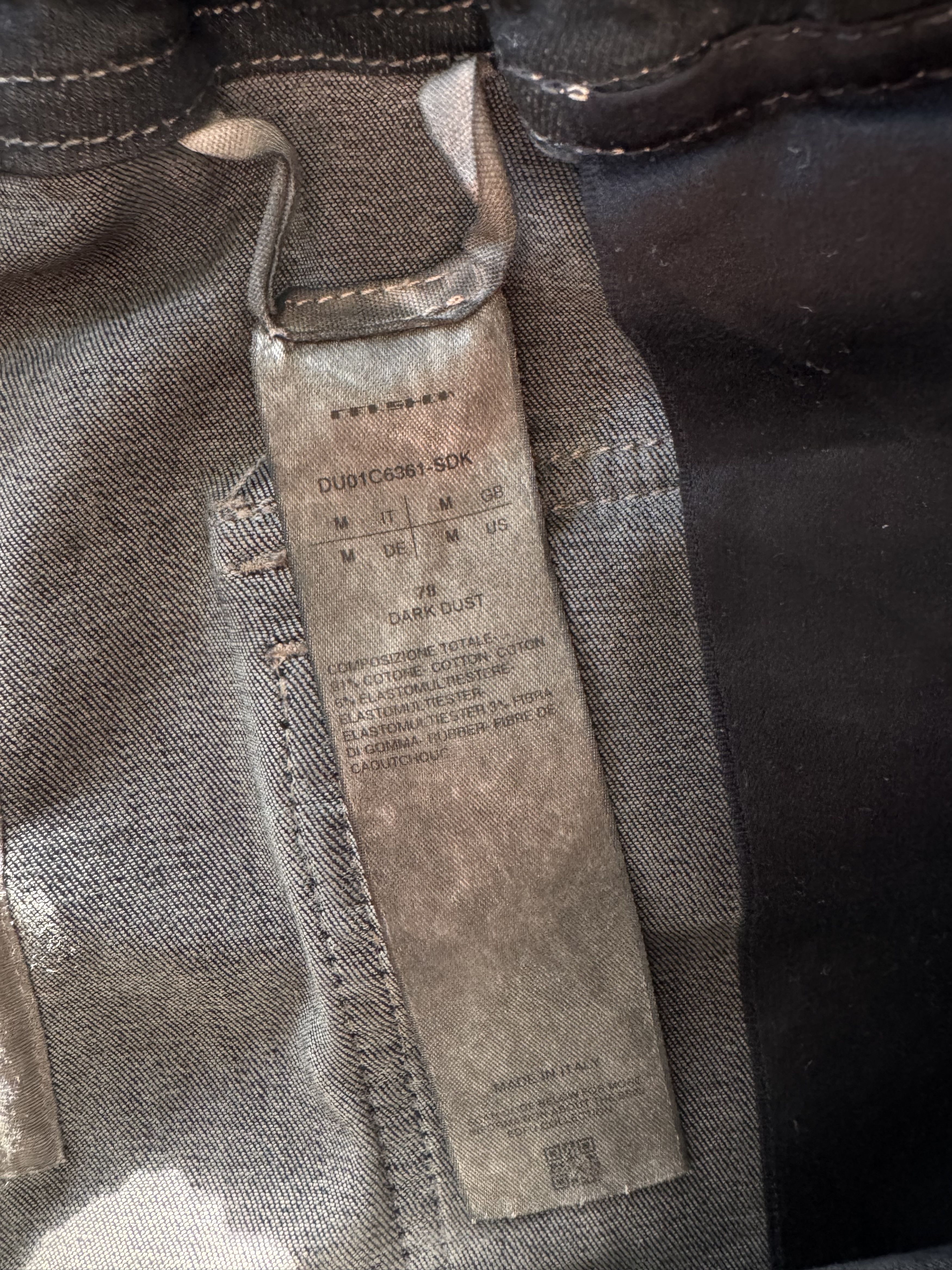 Rick Owens RICK OWENS DRKSHDW Aircut Jeans Denim Joggers in Dark Dust Size US 32 / EU 48 - 10 Thumbnail