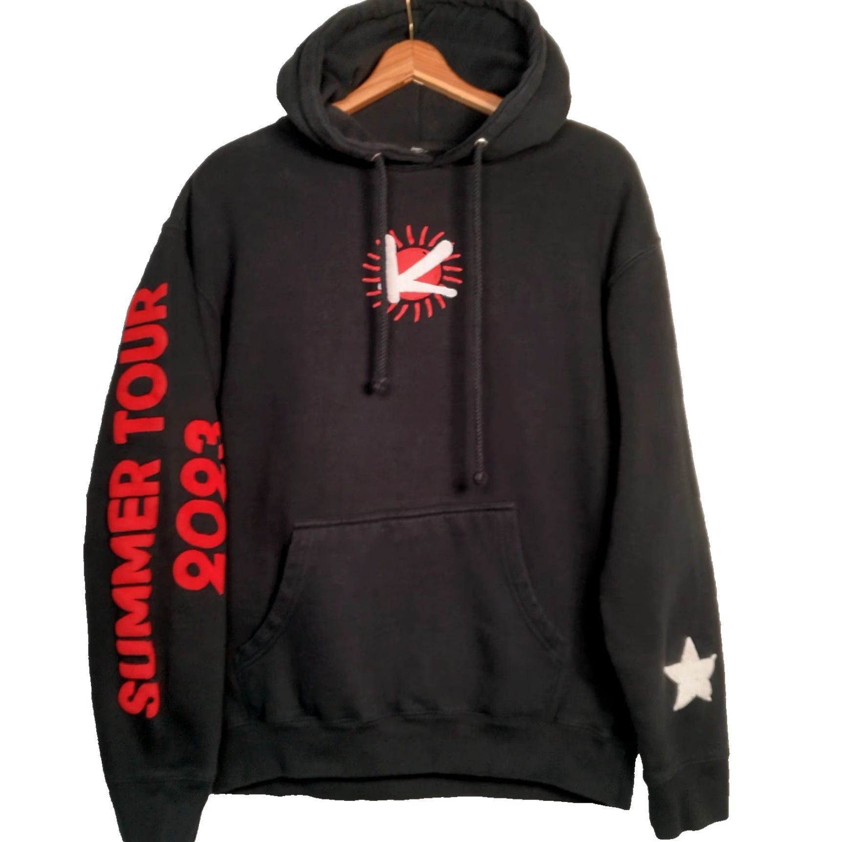 Vintage VINTAGE DJ Khalid Hooded Sweatshirt Men M Summer Tour 2023 Hoodie Graphic Music Black Cotton Polyester Pullover Size US M / EU 48-50 / 2 - 2 Thumbnail