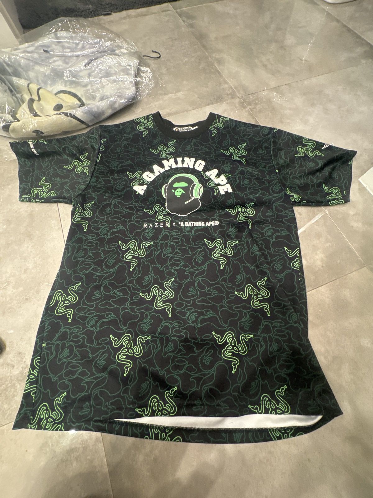 Bape x Razer College Tee
