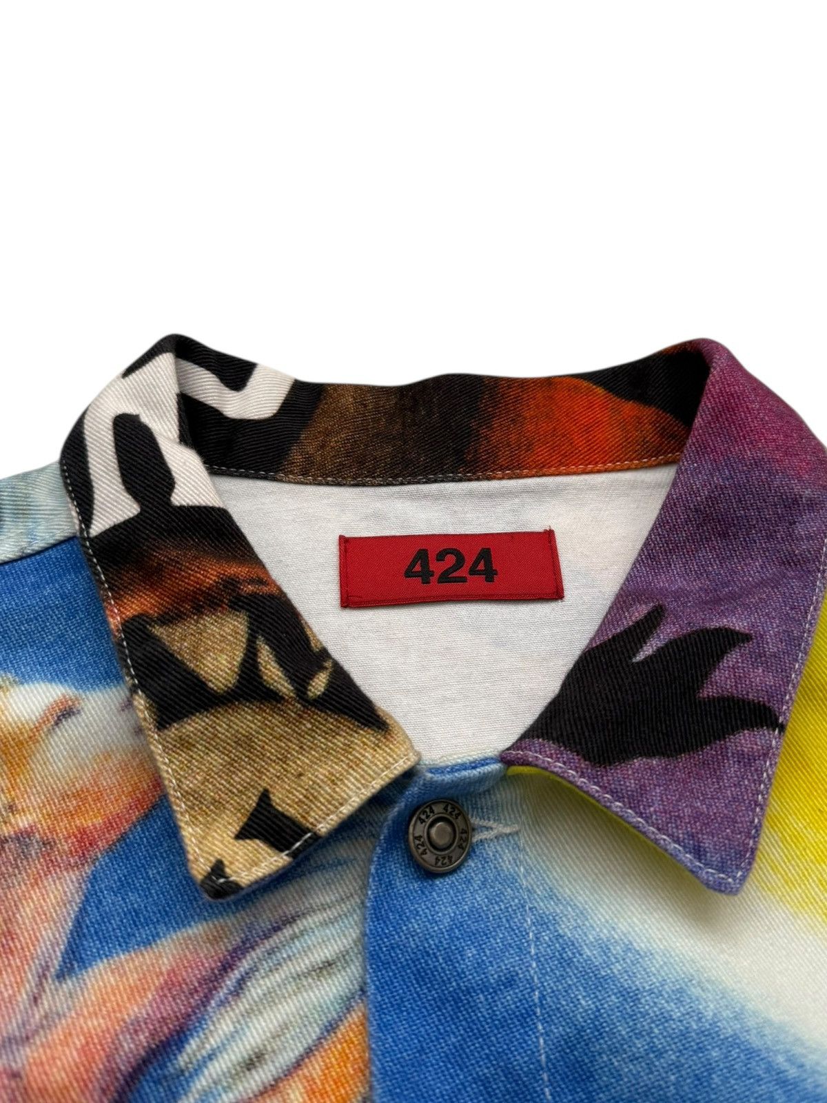 424 Sample Behold A Pale Horse Zip Arm Trucker Size US L / EU 52-54 / 3 - 5 Thumbnail