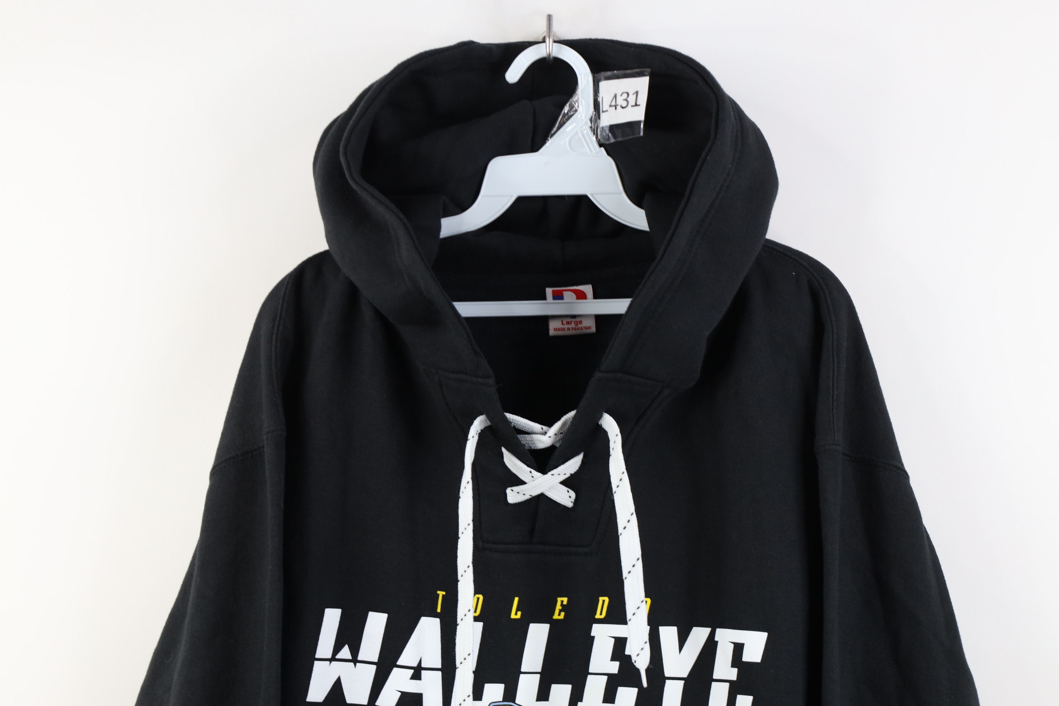 Vintage Vintage Toledo Walleye Hockey Jersey Hoodie Sweatshirt Size US L / EU 52-54 / 3 - 2 Thumbnail
