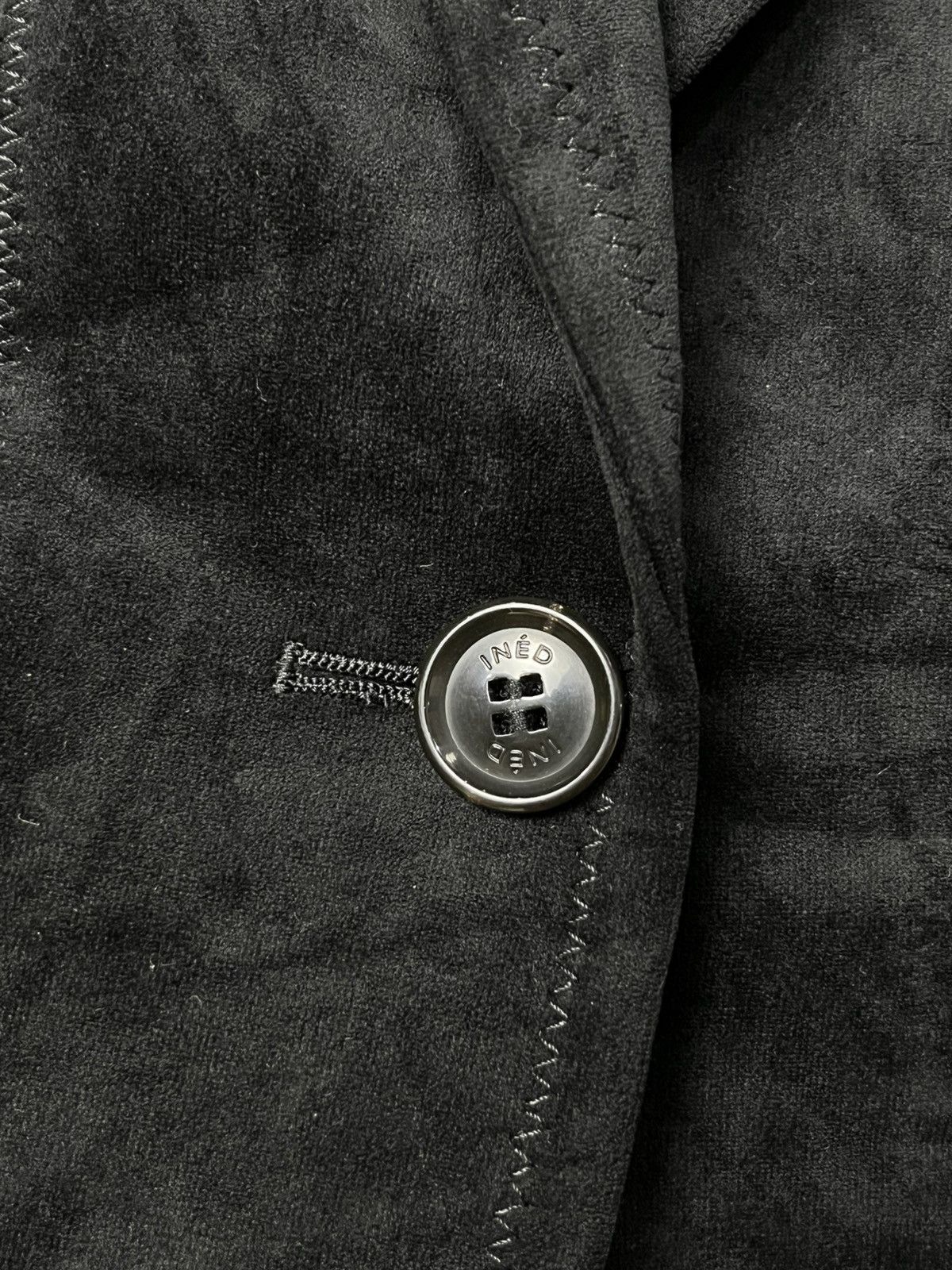 Yohji Yamamoto Ined by Yohji Yamamoto Velvet Jacket Size US XS / EU 42 / 0 - 3 Thumbnail