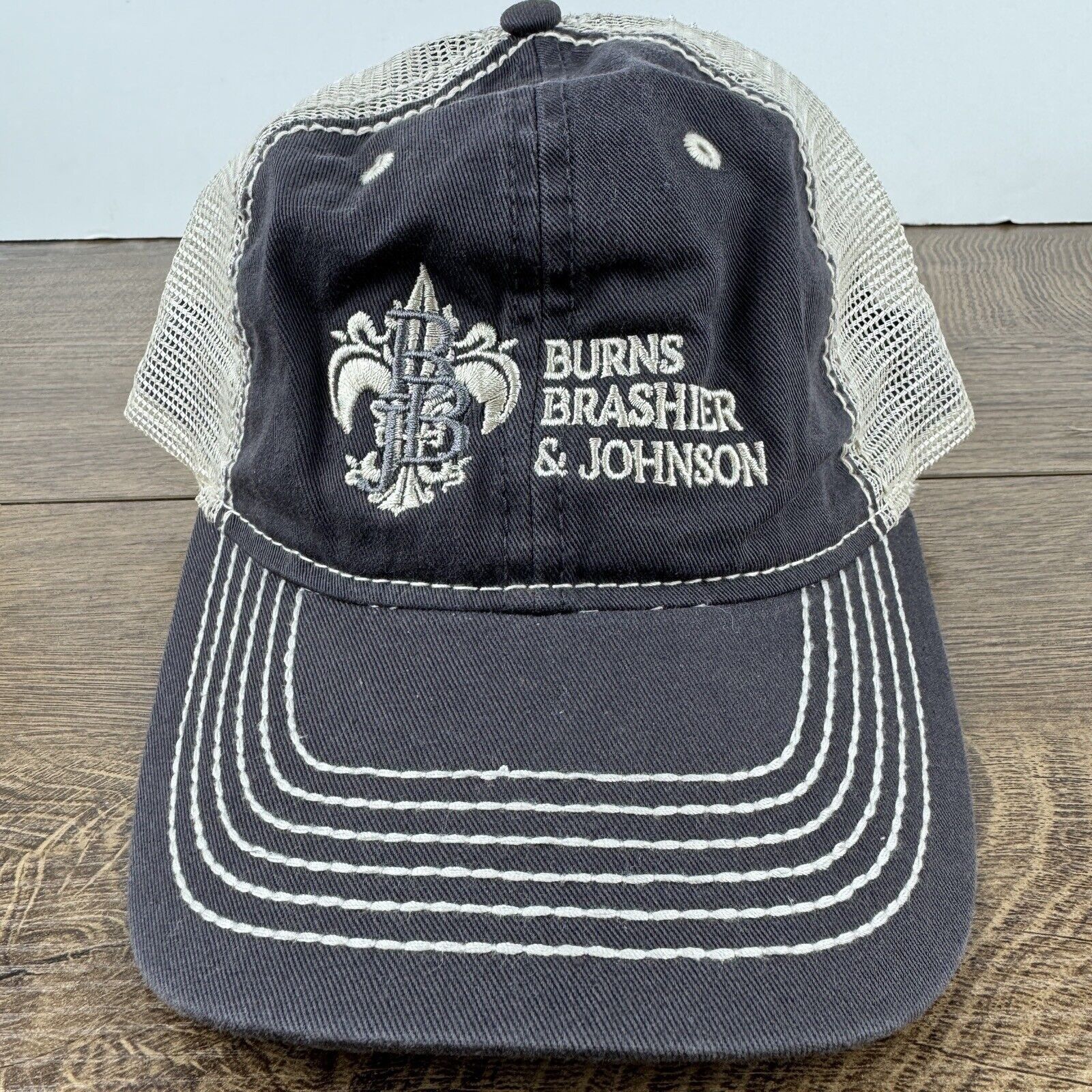 Other Burns Brasher & Johnson Hat Gray Hat Adjustable Adult Size H Size ONE SIZE - 2 Thumbnail