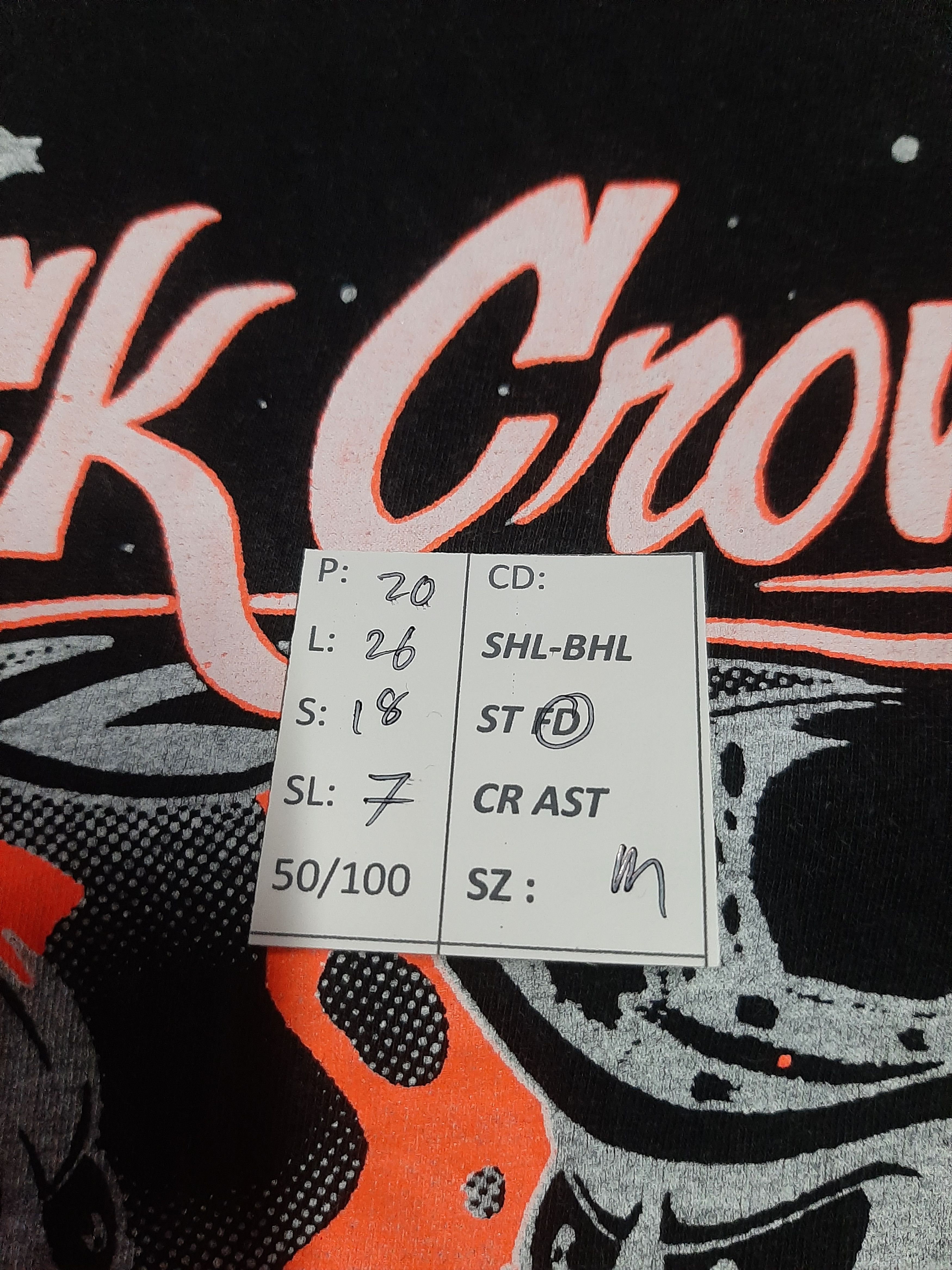 Band Tees THRASHED FADED VINTAGE Y2K THE BLACK CROWES LIVE AEROSMITH Size US M / EU 48-50 / 2 - 13 Thumbnail