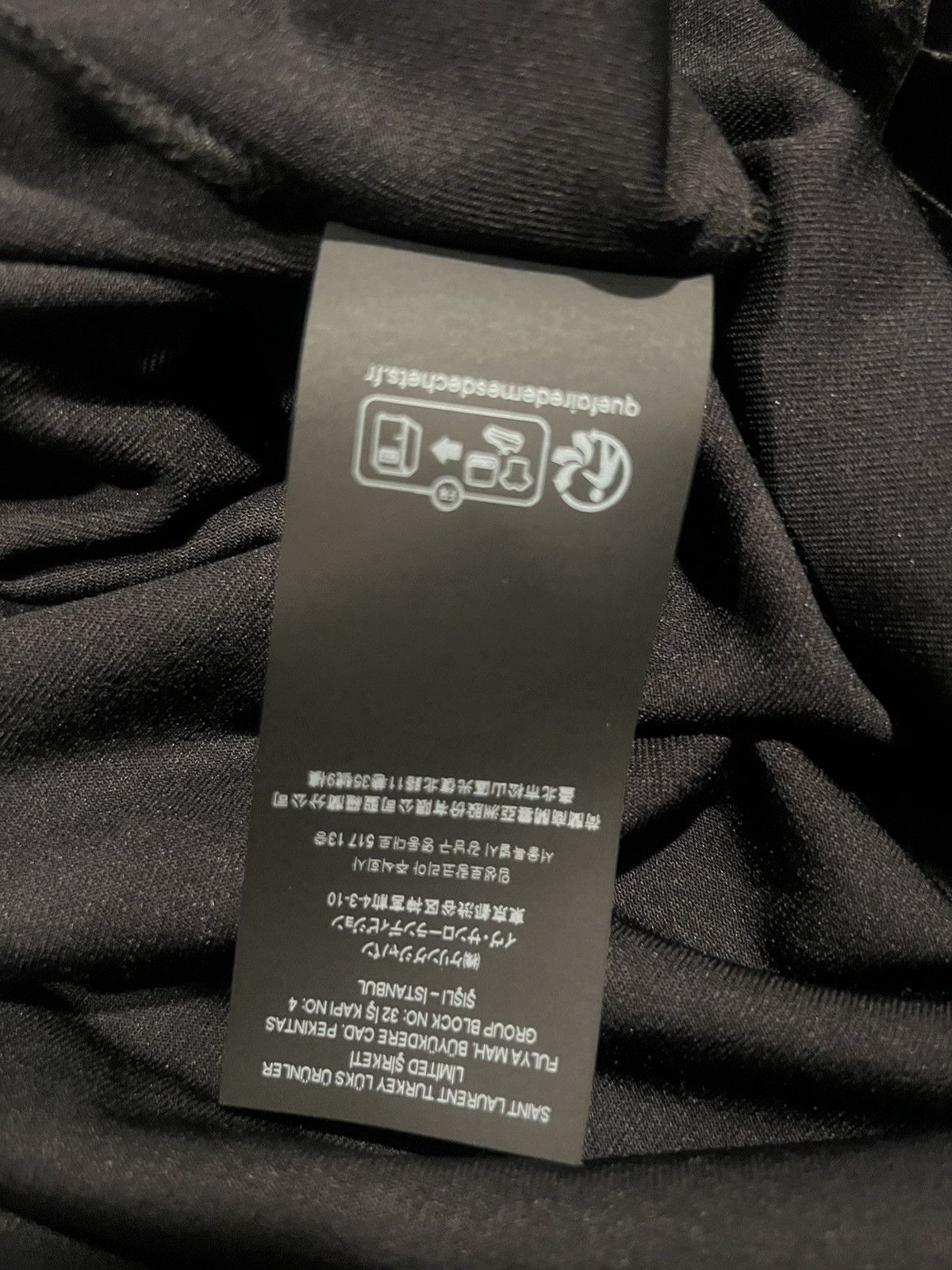 Saint Laurent Paris Saint Laurent men’s velvet turtleneck. M. $1390 Size US M / EU 48-50 / 2 - 6 Thumbnail