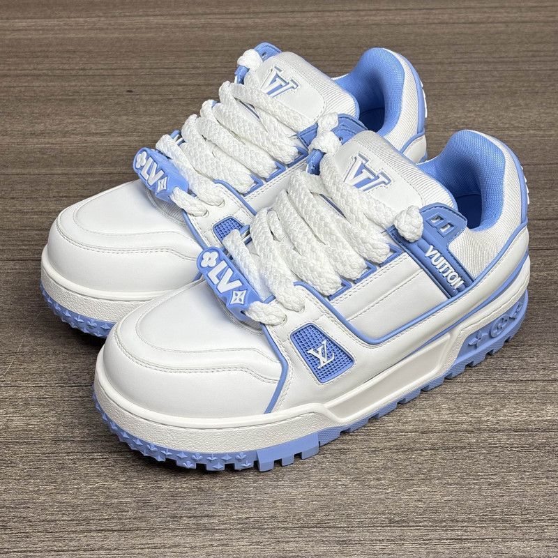 Louis Vuitton Louis Vuitton Trainer Maxi Low Top Sneakers -2505 Size US 7 / IT 37 - 1 Thumbnail