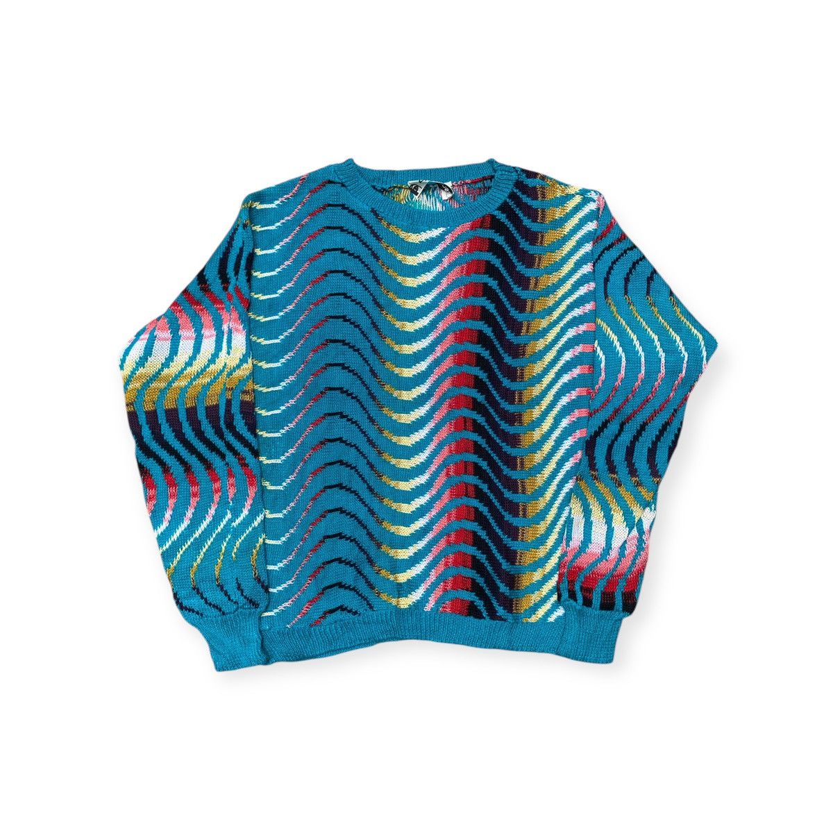 Kansai Yamamoto Wave Knit Sweatshirt