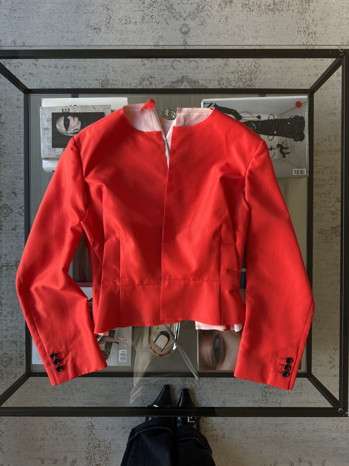 Comme des Garcons Comme des Garçons Asymmetric Back Detail jacket Size S / US 4 / IT 40 - 4 Thumbnail